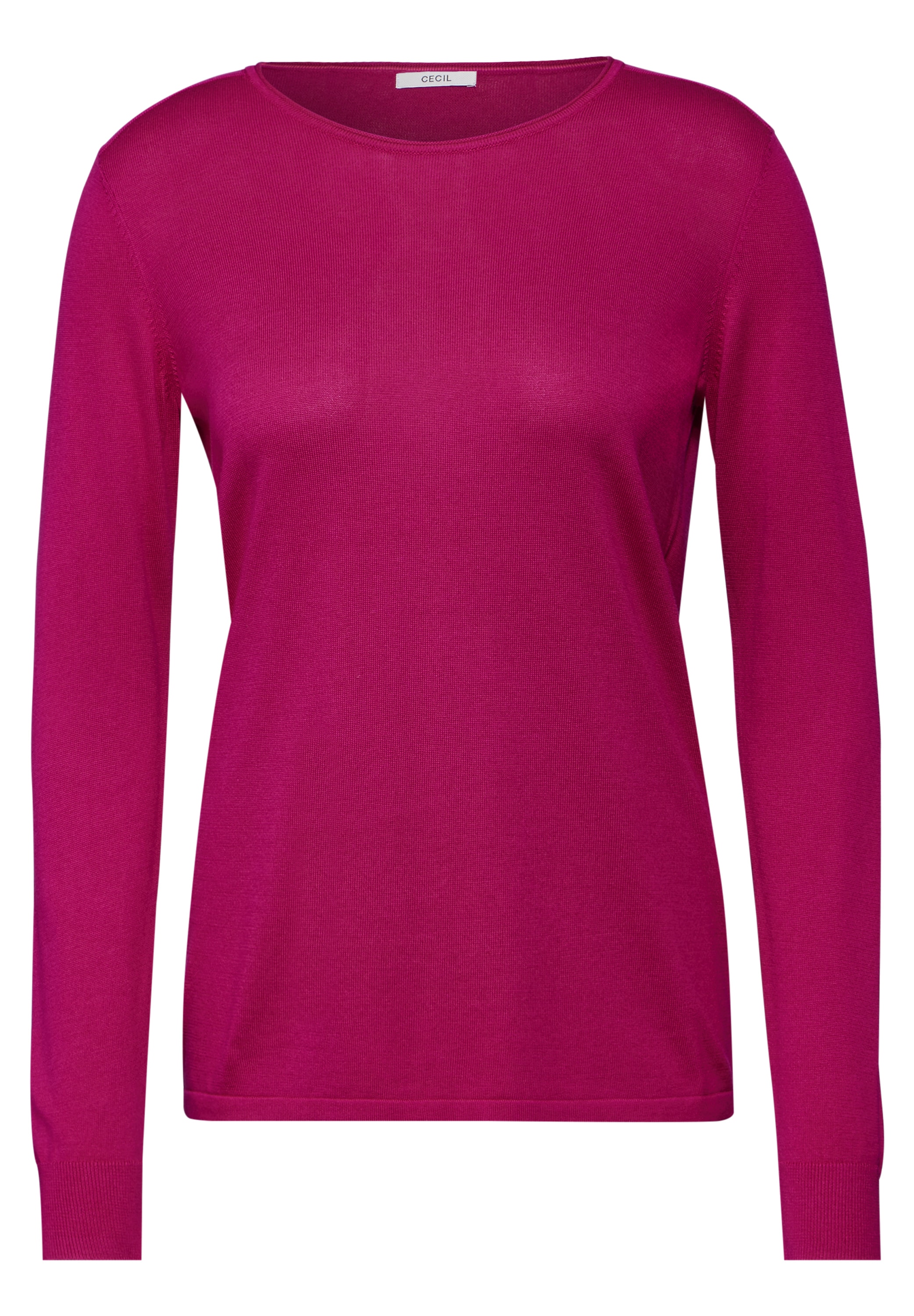 Cecil Strickpullover, mit Rundhalsausschnitt