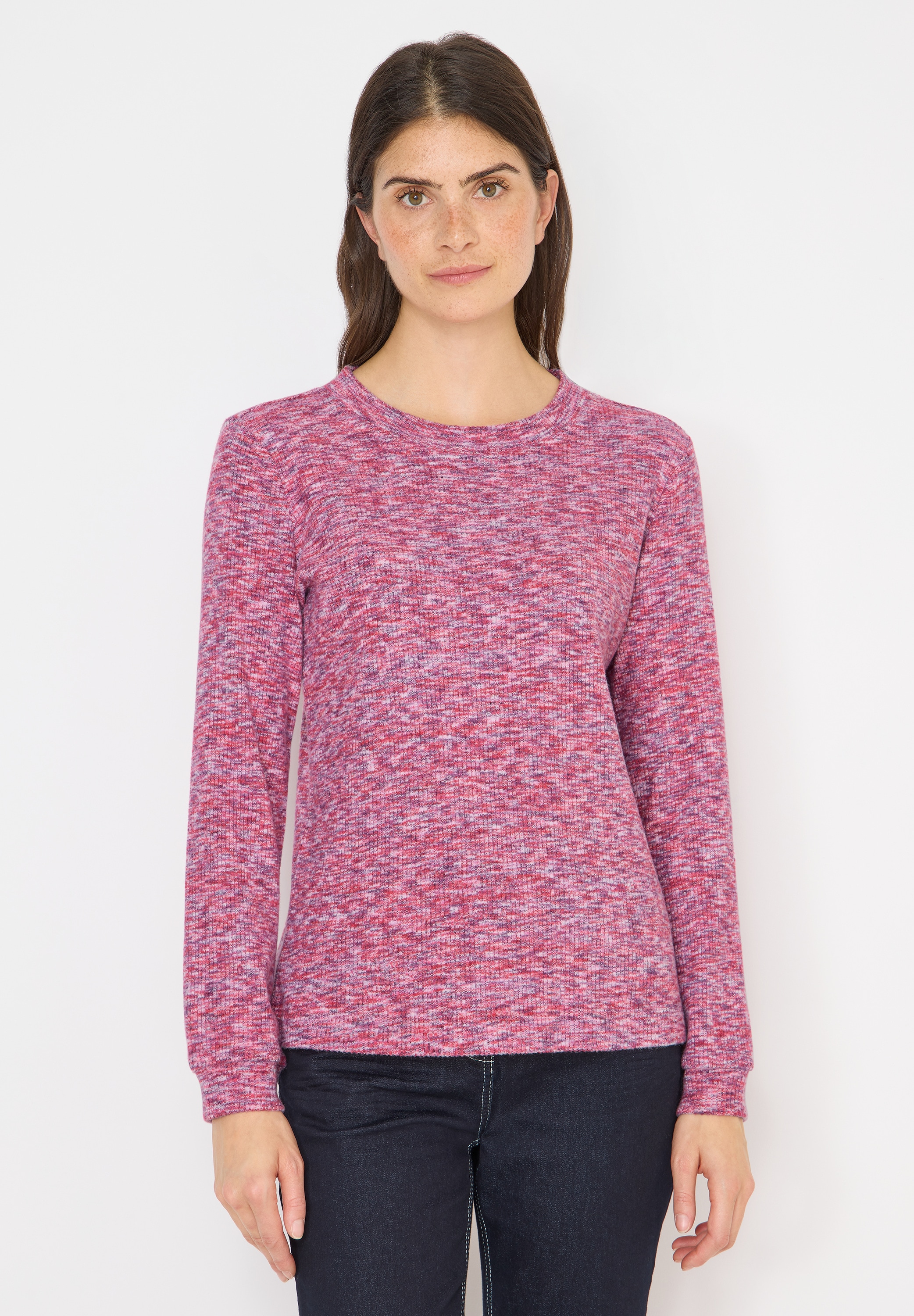 Cecil Langarmshirt mit Rundhalsausschnitt günstig online kaufen