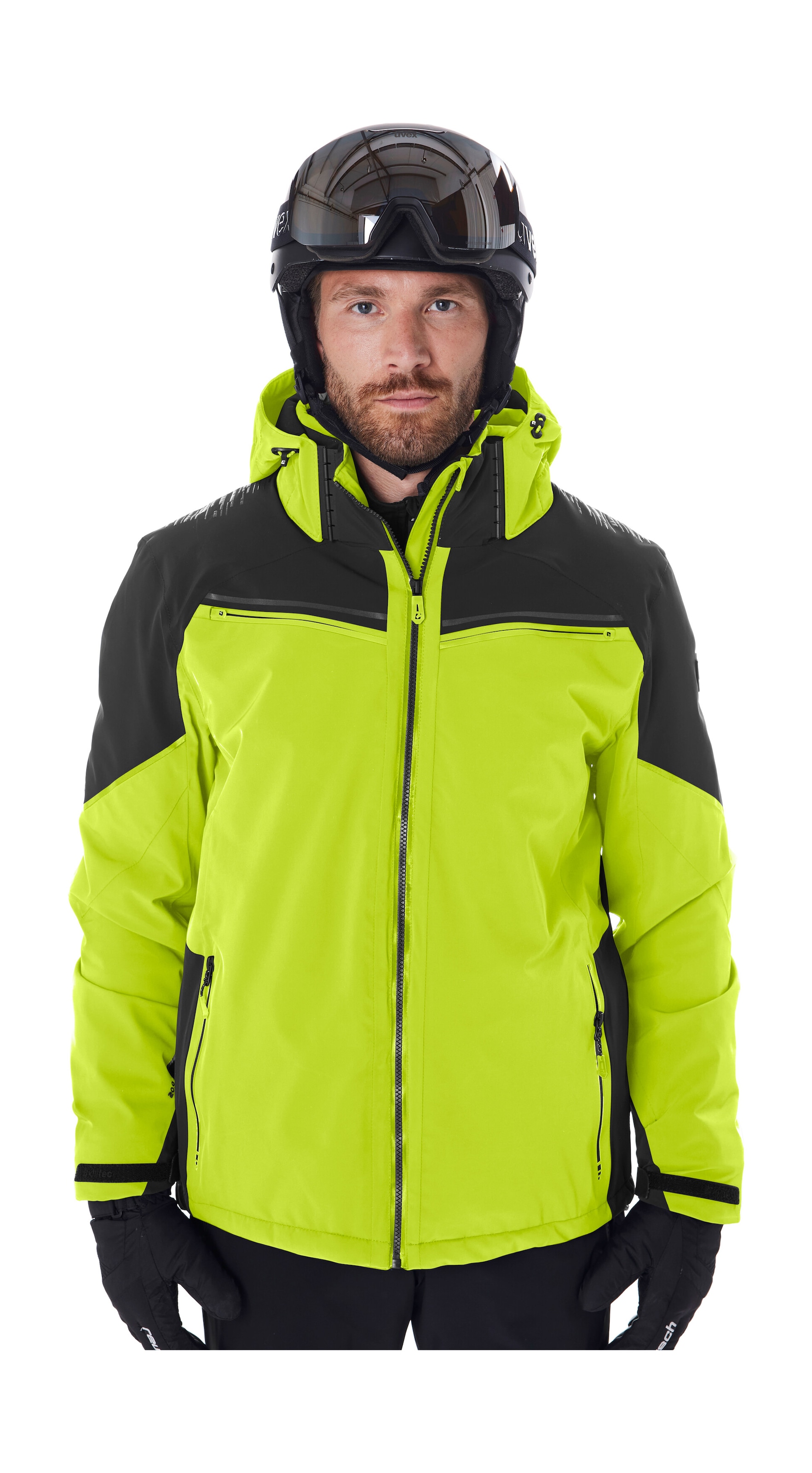 Killtec Skijacke »KSW 51 MN SKI JCKT« Herren Funktionsjacke: wasserdicht, atmungsaktiv, 4-Wege-Stretch
