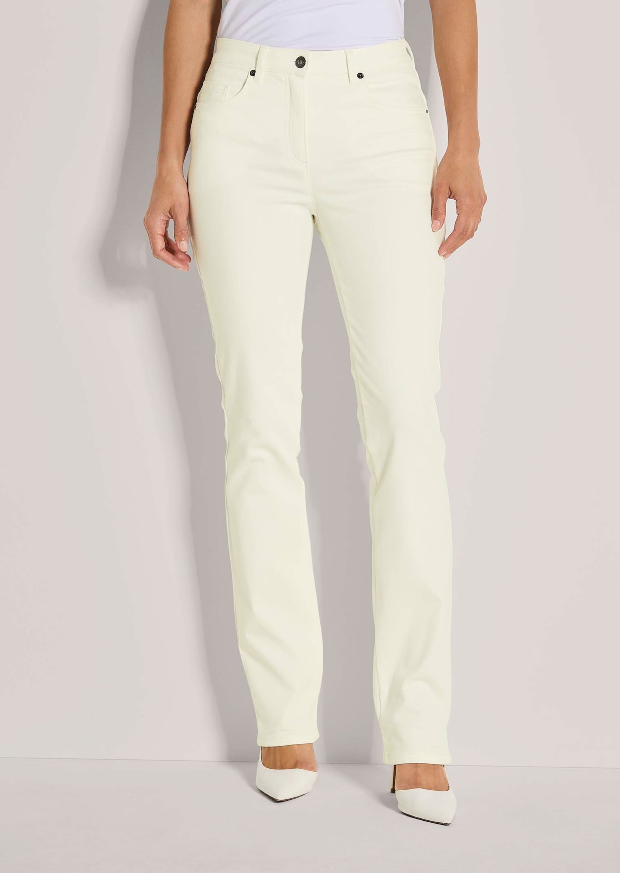 MADELEINE Regular-fit-Jeans »Jeans Gerade Five-Pocket-Jeans mit Stretch«