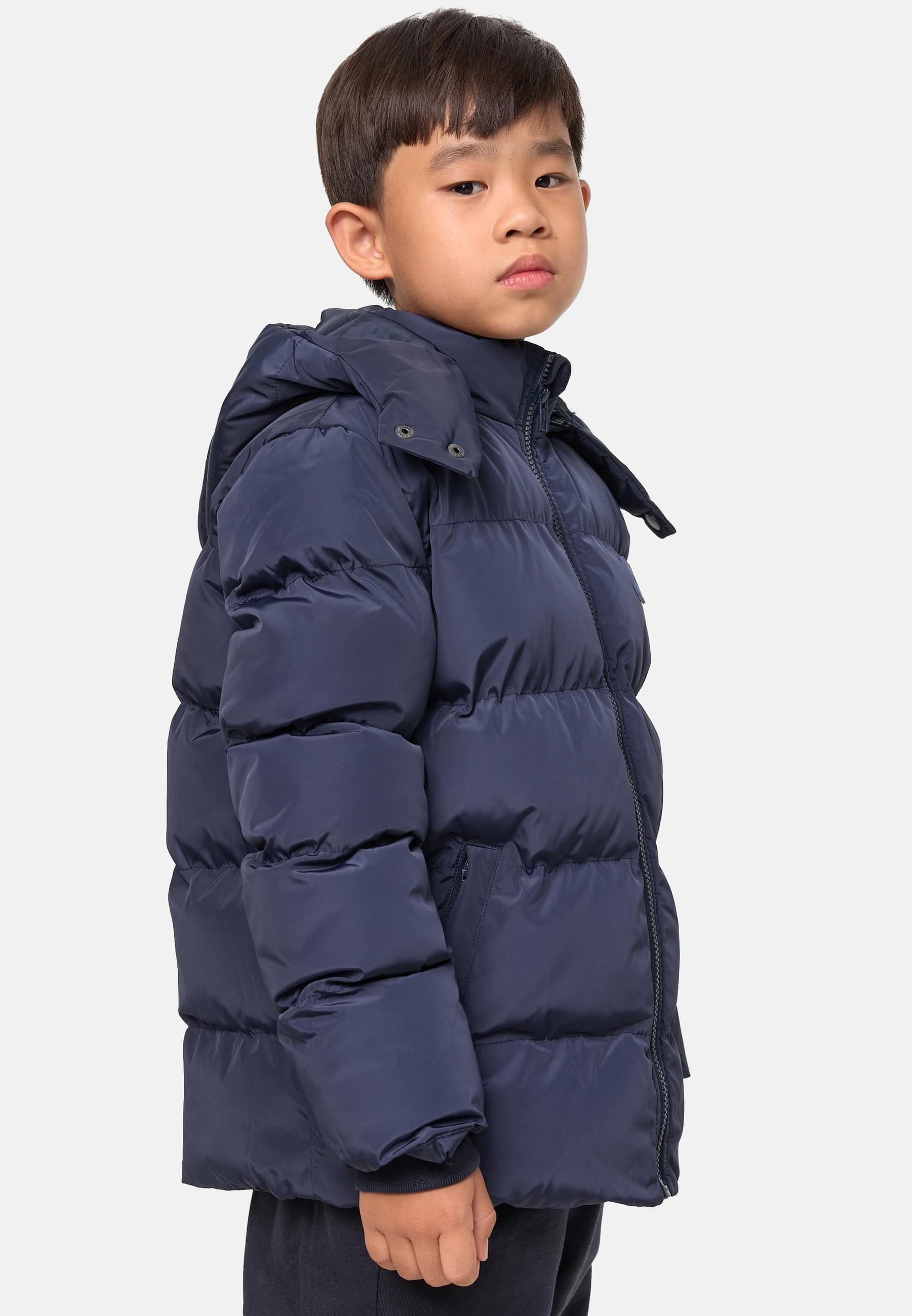 URBAN CLASSICS Winterjacke »Urban Classics Herren Boys Hooded Puffer Jacket«, (1 St.), mit Kapuze