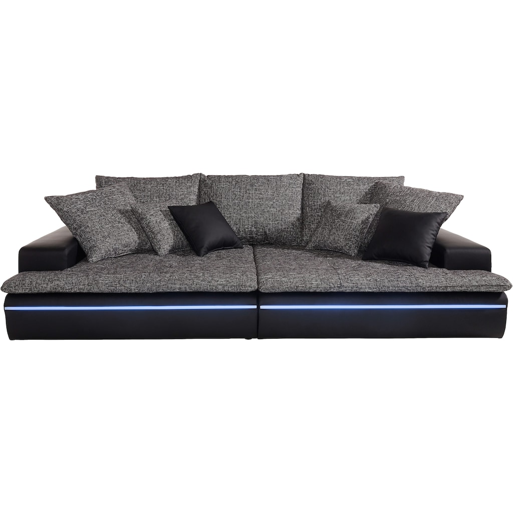 Mr. Couch Big-Sofa Haiti, wahlweise mit RGB-Beleuchtung