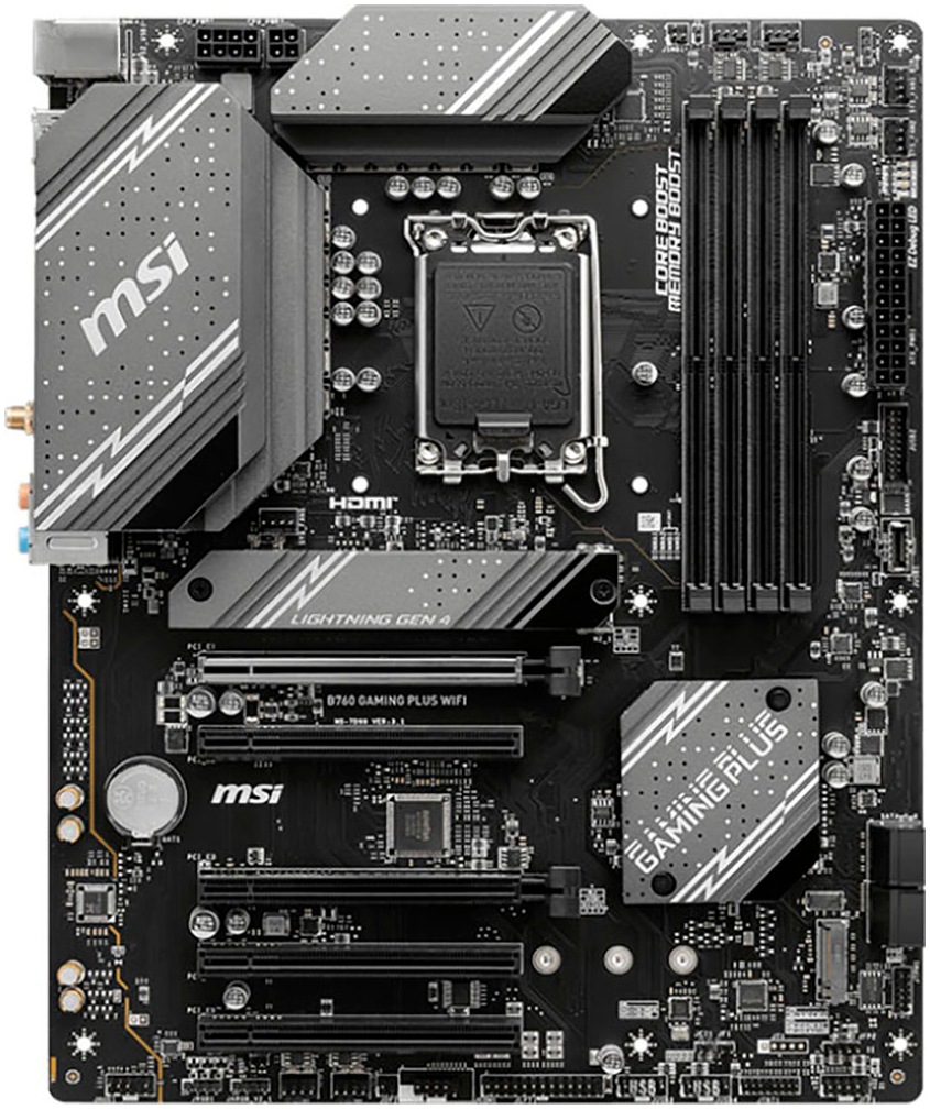 MSI Mainboard »B760 GAMING PLUS WIFI«