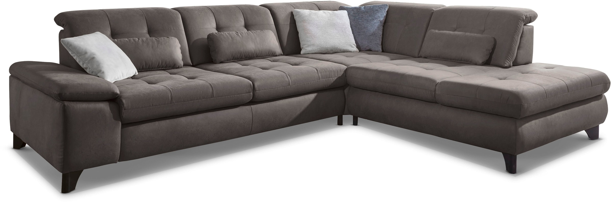 Die PlanBar Ecksofa "MP-IN18012 L-Form mit Federkern-Polsterung" wahlweise günstig online kaufen