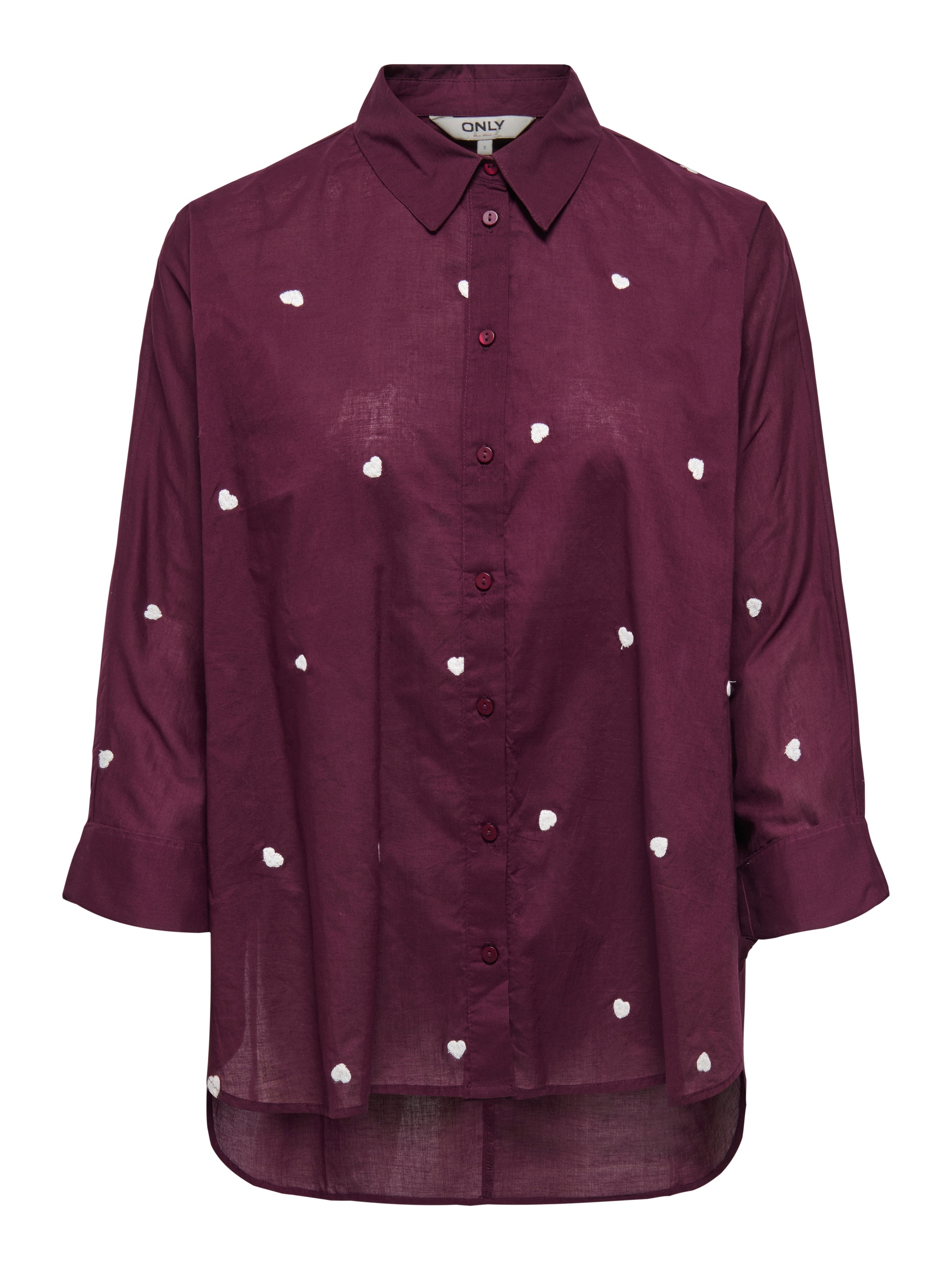 ONLY Hemdbluse »ONLNEW LINA GRACE LS EMB SHIRT NOOS WVN«