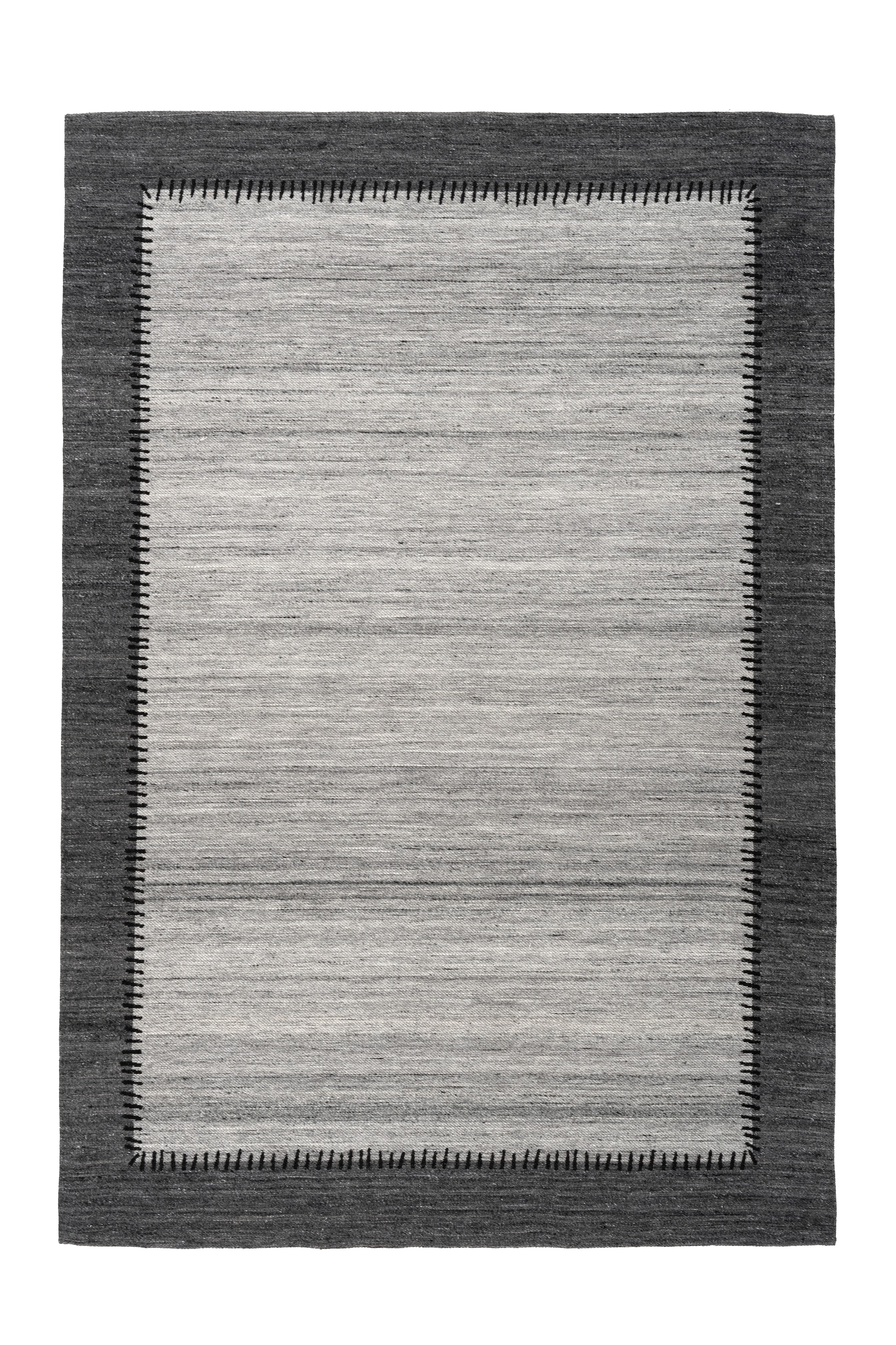 Kayoom Teppich »Phoenix 310«, rechteckig, 6 mm Höhe, Dezenter Jacquard-Teppich, Flachflor, Aus pflegeleichten Materialien