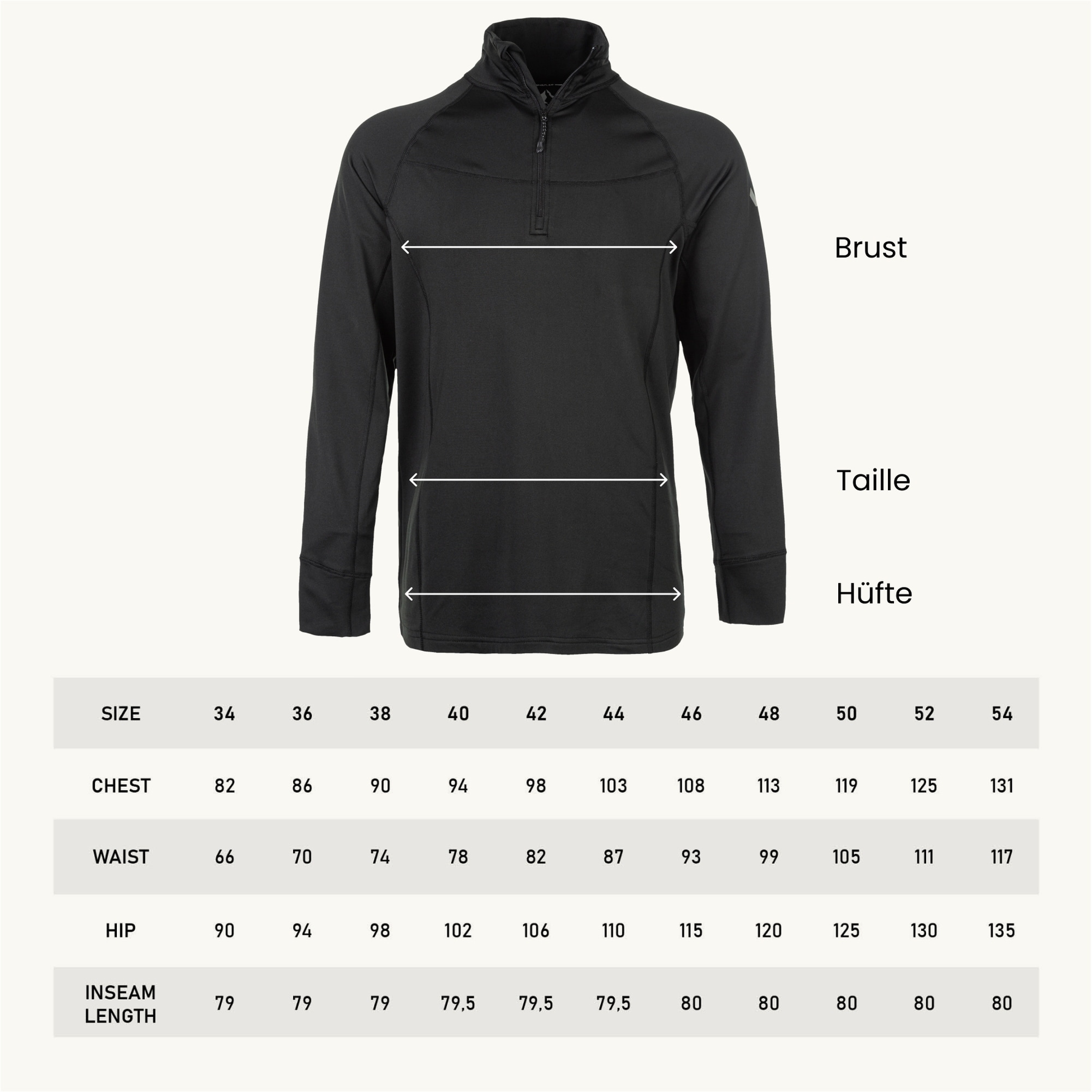 WHISTLER Langarmshirt »Baggio«, (1 tlg.), mit hochabschließendem Kragen