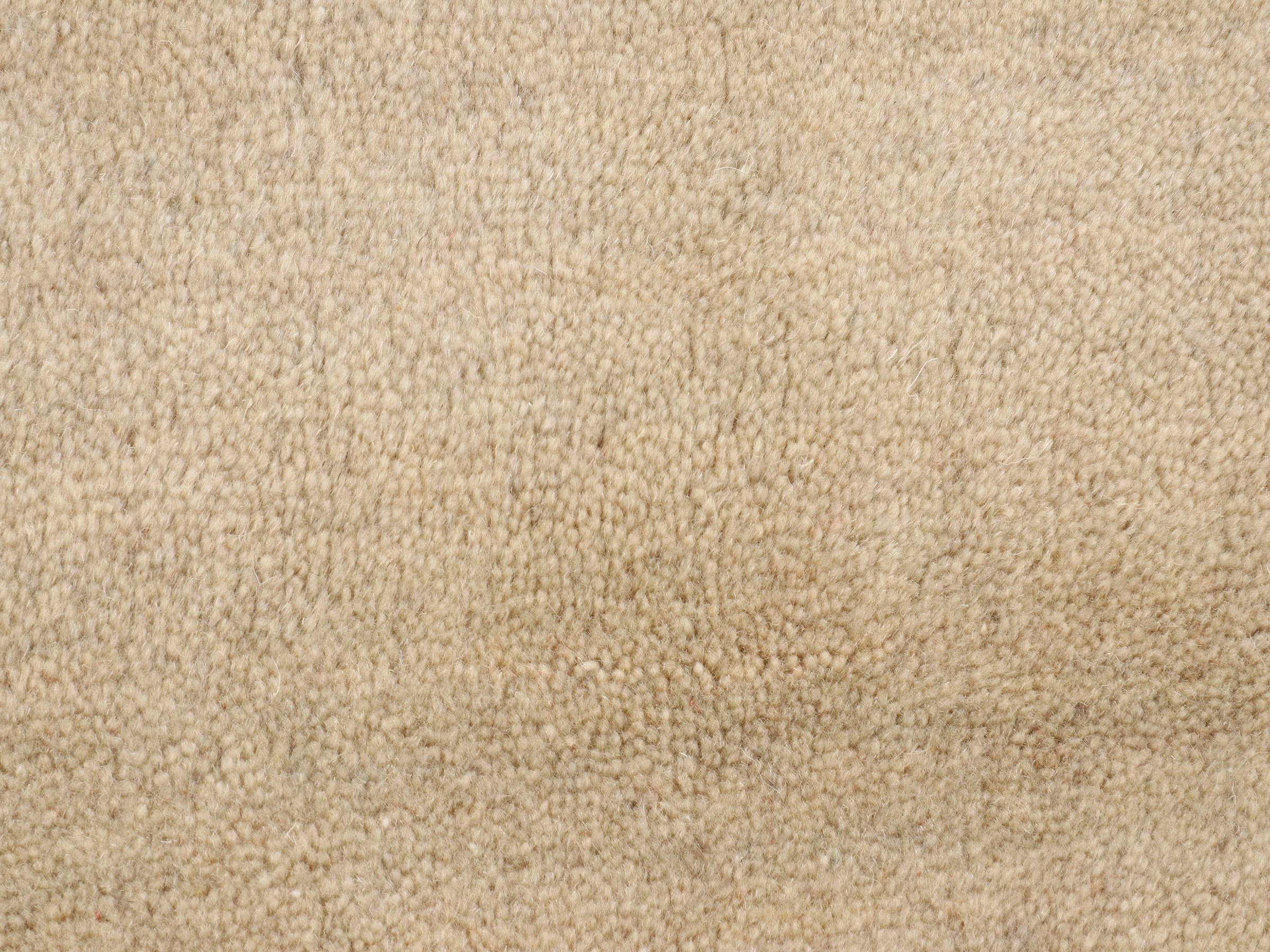 carpetfine Wollteppich »Gabbeh Uni«, rund, 15 mm Höhe, reine Wolle handgewebt, Gabbeh Tiermotiv warmes Raumklima viele Größen