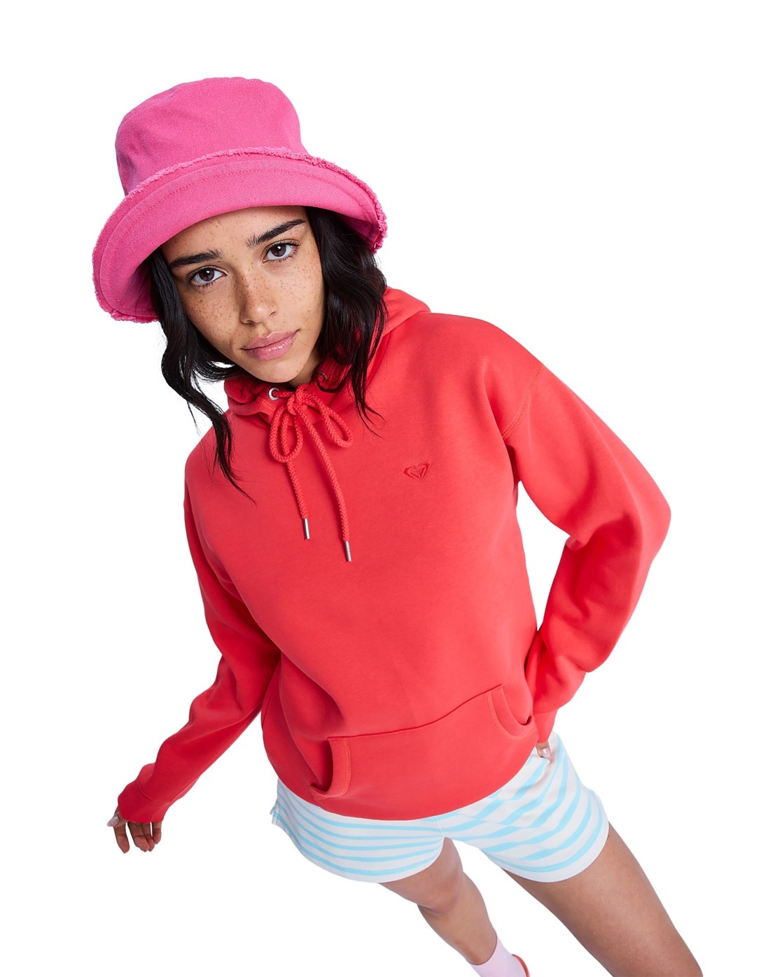 Roxy Kapuzensweatshirt "Surf Stoked Brushed" günstig online kaufen