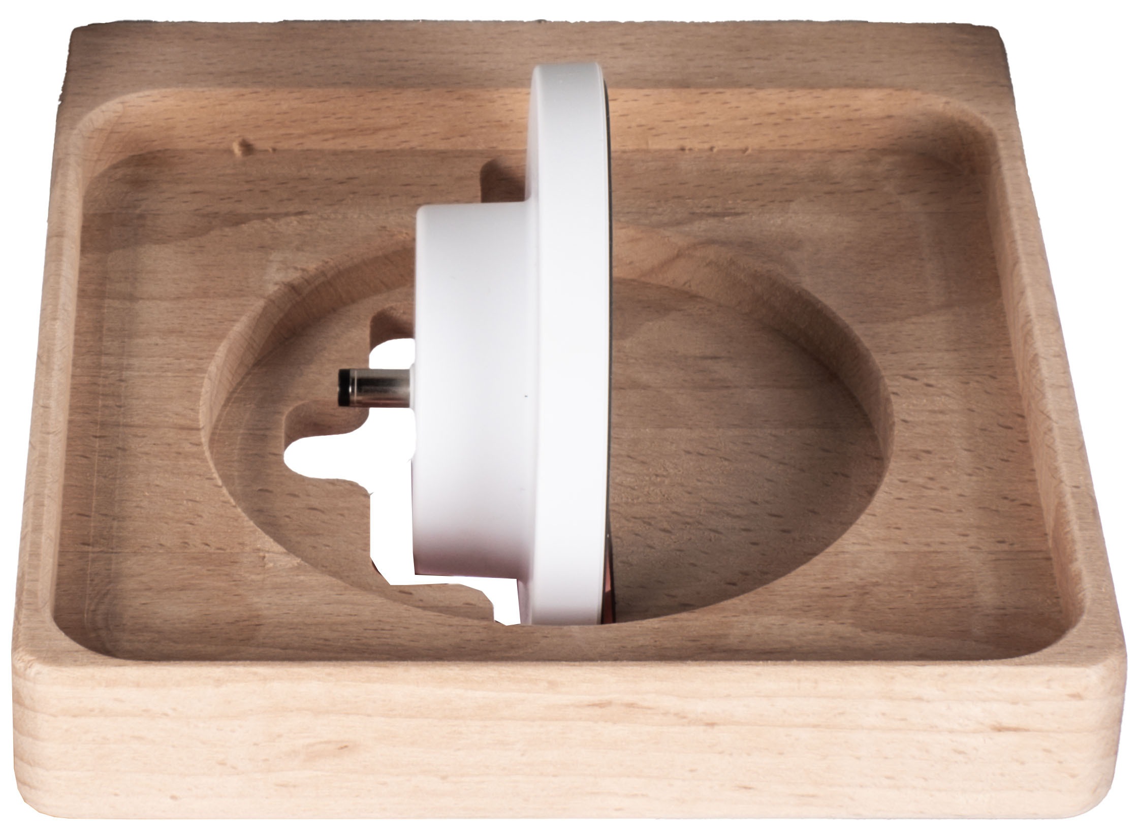 BOARTI Wooden Shelf Excavator Kids Toniebox Tonies in Grey