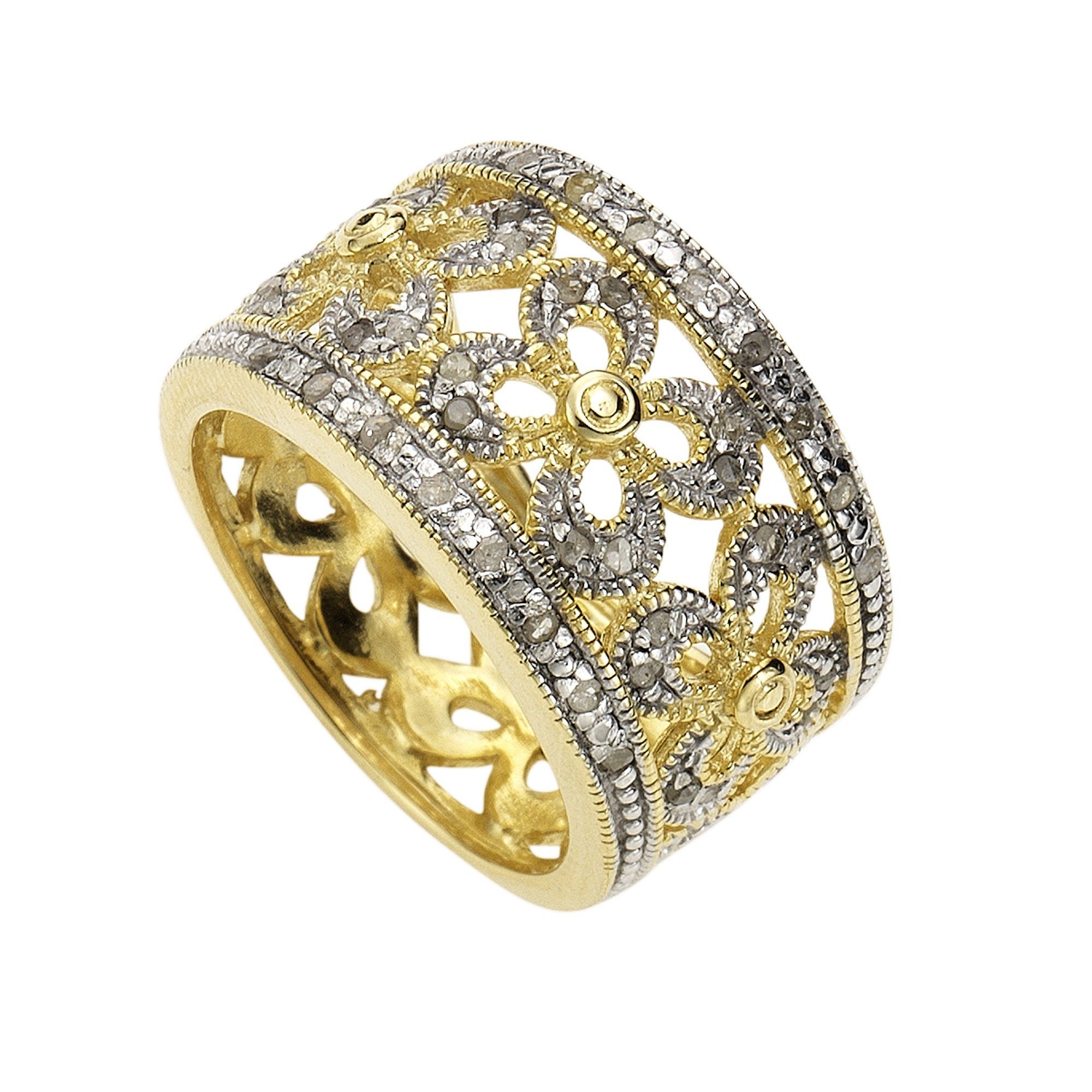 925 bestellen BAUR Diamonds »Silber Fingerring 0,20ct.« K. Diamant Ellen | by