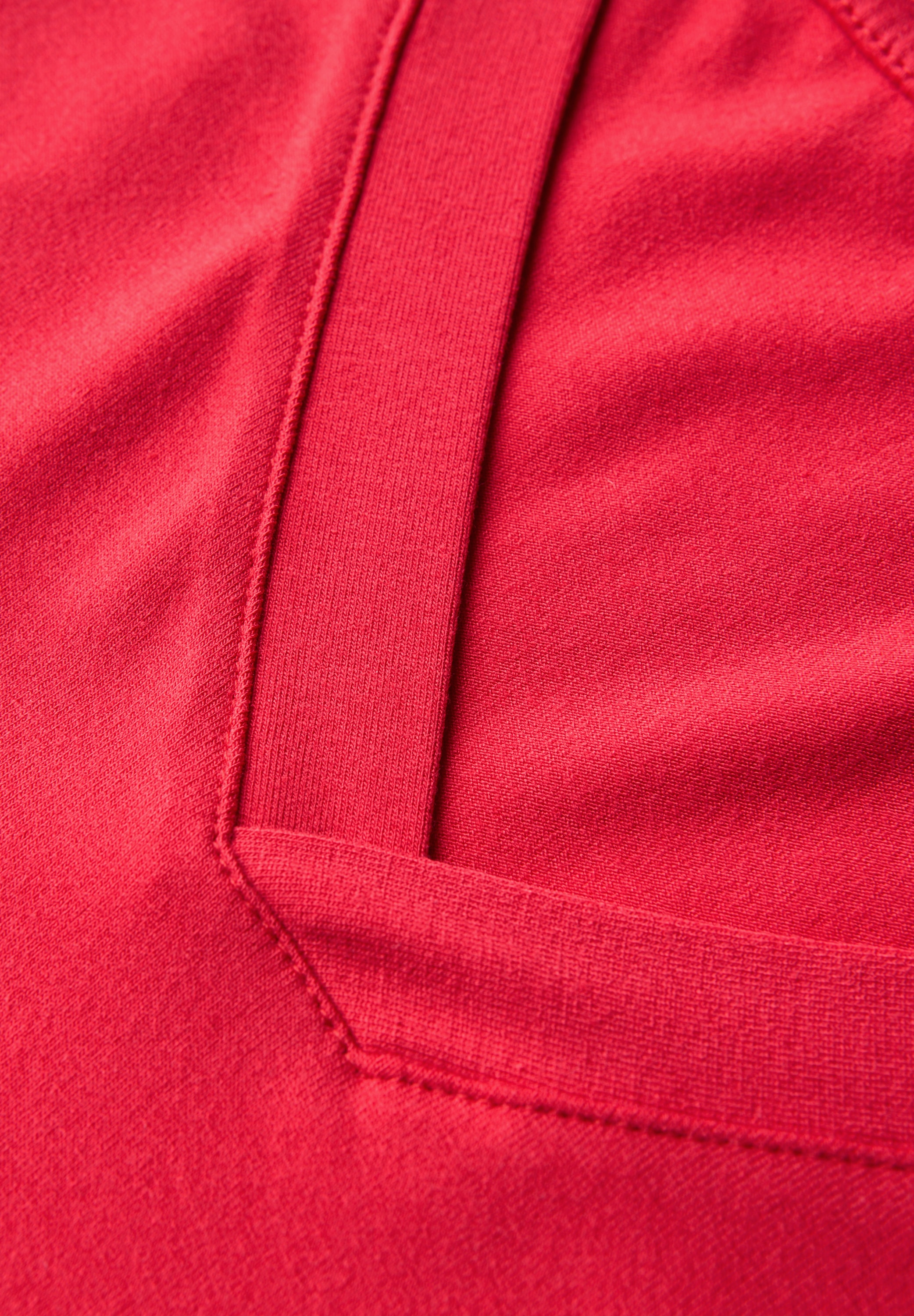 STREET ONE T-Shirt, aus elastischem Materialmix