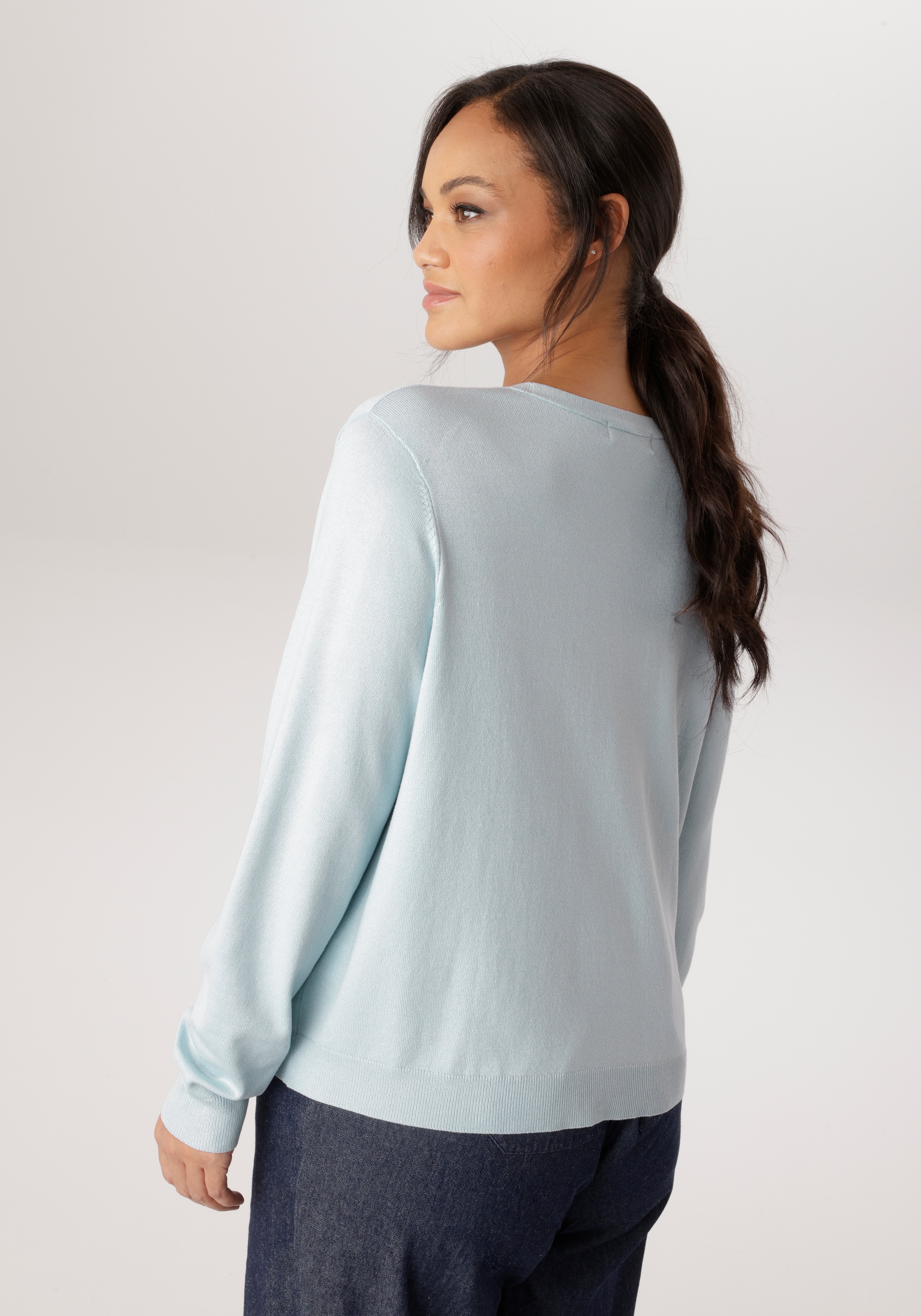 Aniston PLUS Strickjacke mit edlen Knöpfen - NEUE KOLLEKTION günstig online kaufen