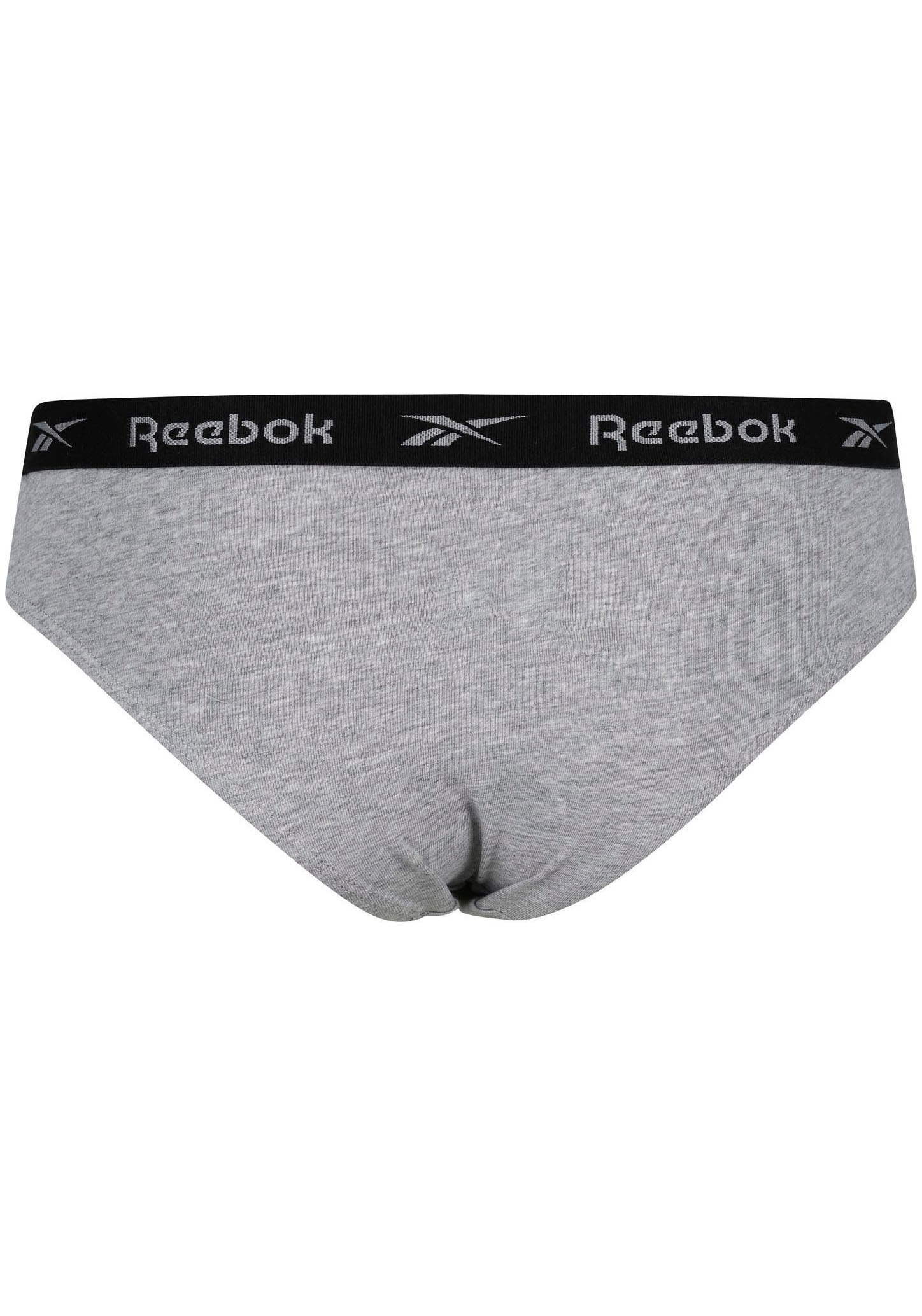 Reebok Bikinislip »CARINA«, (Packung, 3 St.), mit Microfaserbund