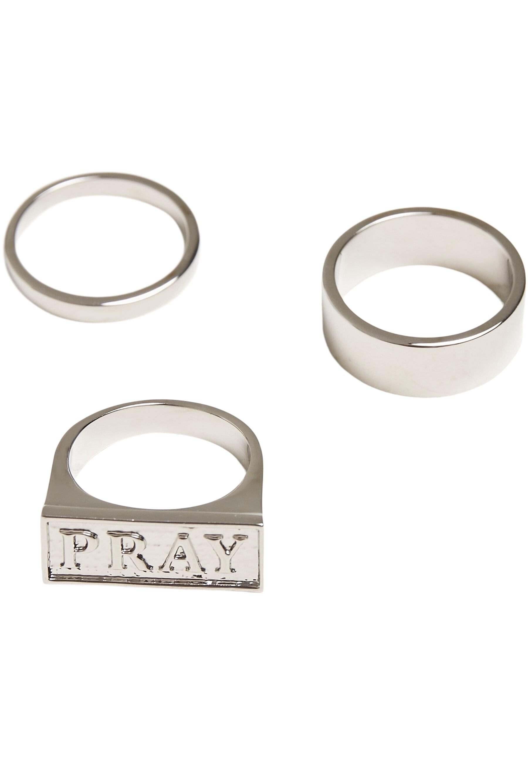 MisterTee Ring-Set »MisterTee Unisex Pray Ring Set«
