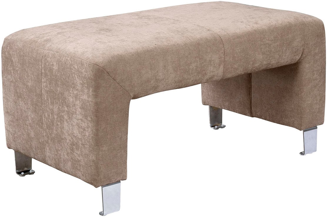 exxpo - sofa fashion Polsterhocker "Intenso, Hocker, modern" hohe Bodenfreiheit, frei im Raum stellbar, hoher Sitzkomfort