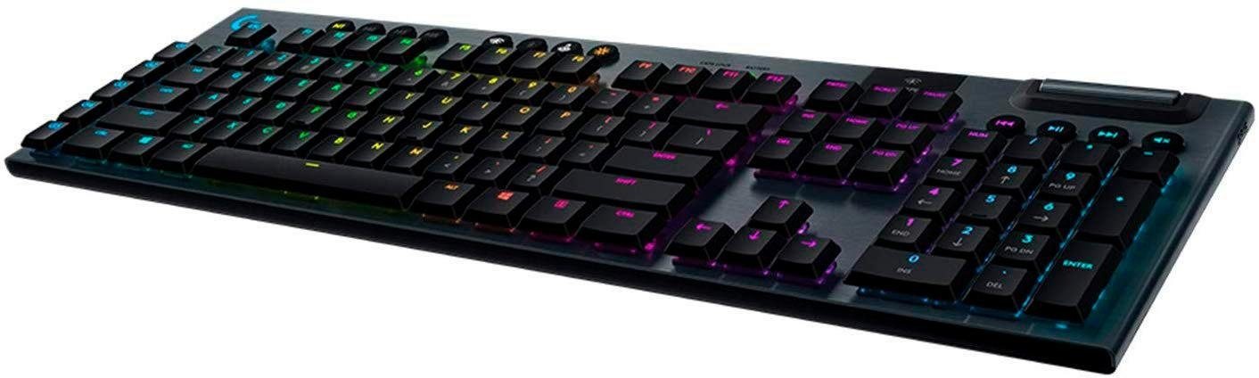 Logitech G Gaming-Tastatur »G915 LIGHTSPEED«, (USB-Anschluss-Ziffernblock-Multimedia-Tasten)