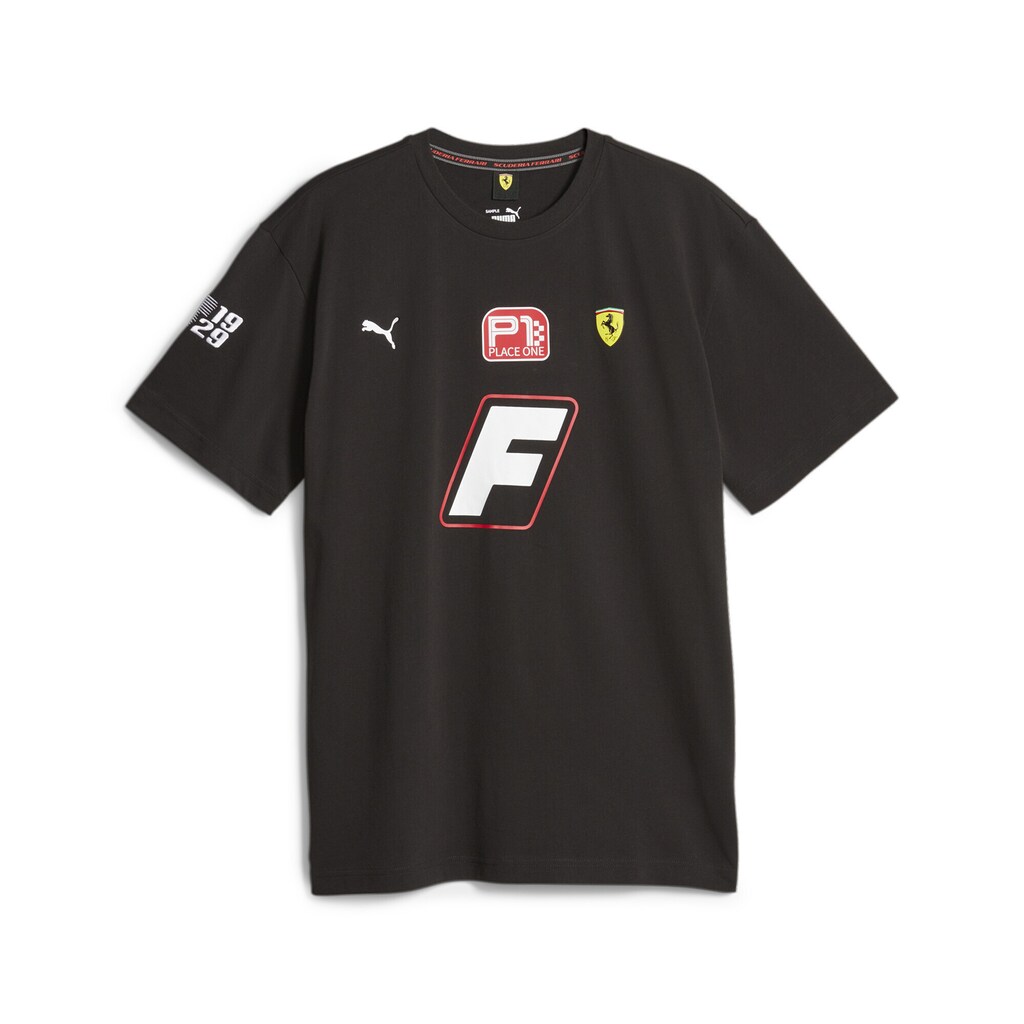 PUMA T-Shirt »Scuderia Ferrari Race Garage Crew T-Shirt Herren«