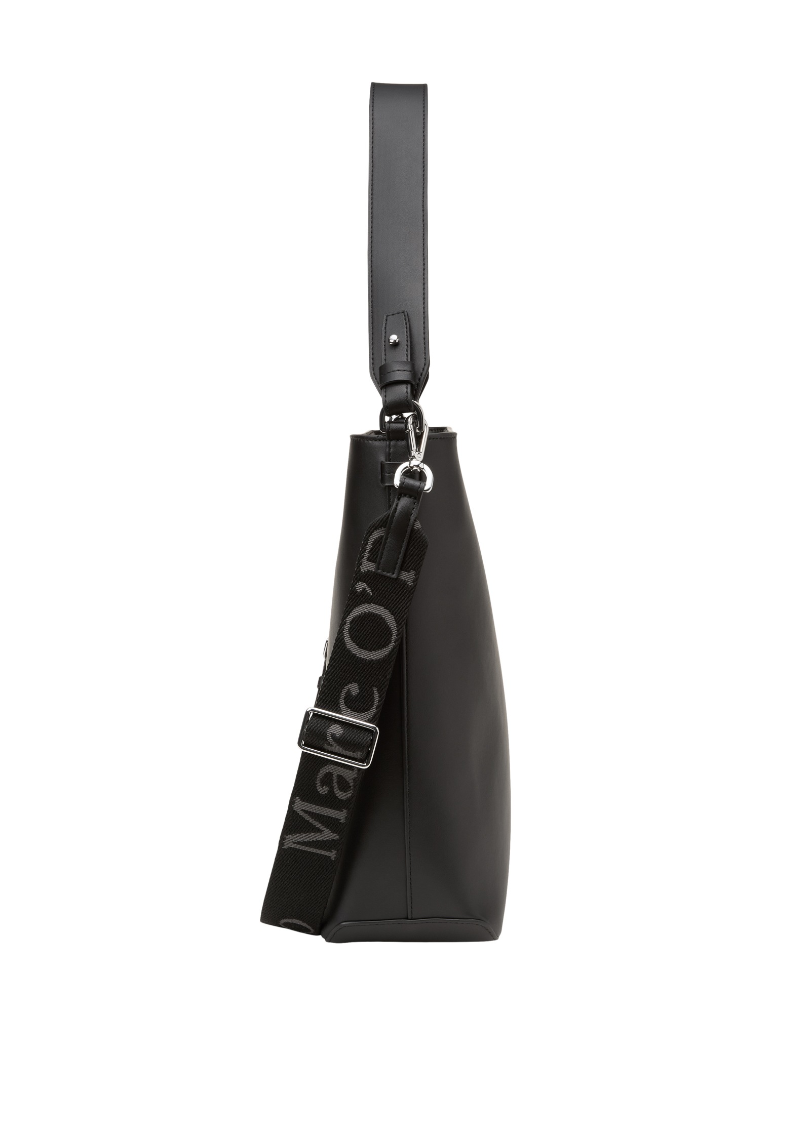 Marc O'Polo Accessories Hobo »VANJA«, Schultertasche, Damen-Handtasche mit langem Logo-Gurtband
