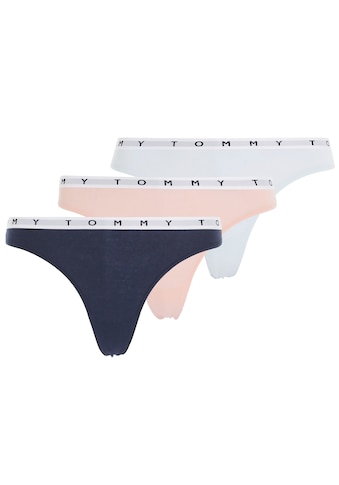 Tommy Hilfiger Underwear Slip »3 PACK THONG«, (Packung, 3 St., 3er-Pack), mit Tommy... kaufen