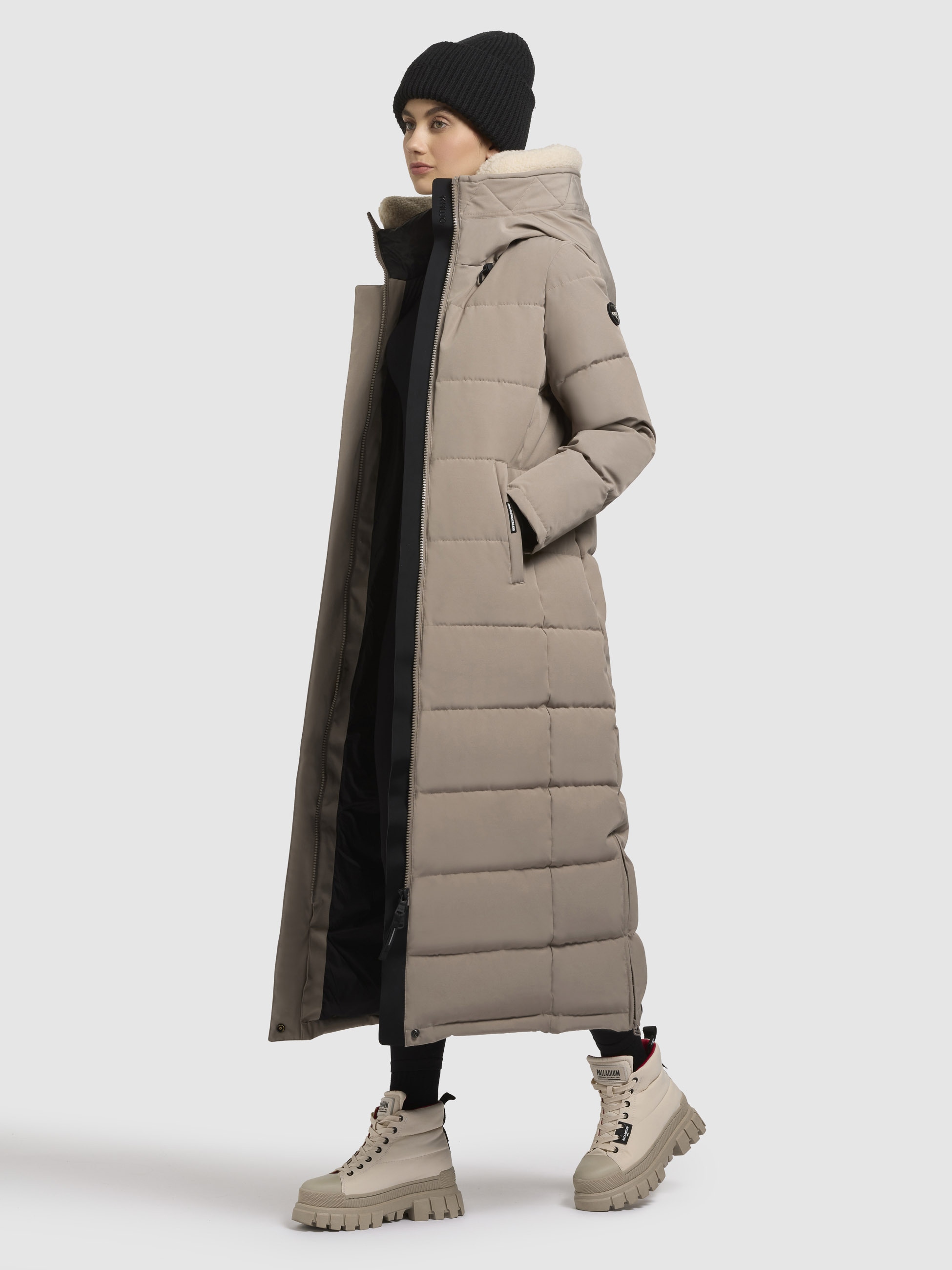 khujo Steppmantel "CLARESSE TEDDY" günstig online kaufen