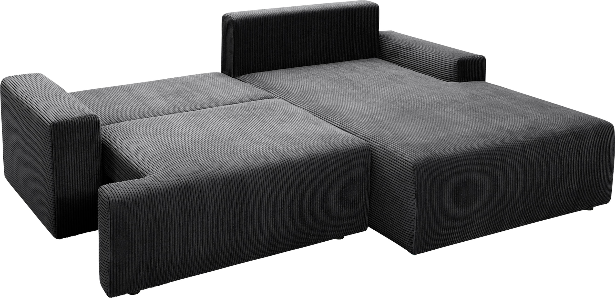 Ecksofa verschiedenen und Cord-Farben sofa | fashion inklusive Bettfunktion in BAUR »Orinoko«, exxpo Bettkasten kaufen -