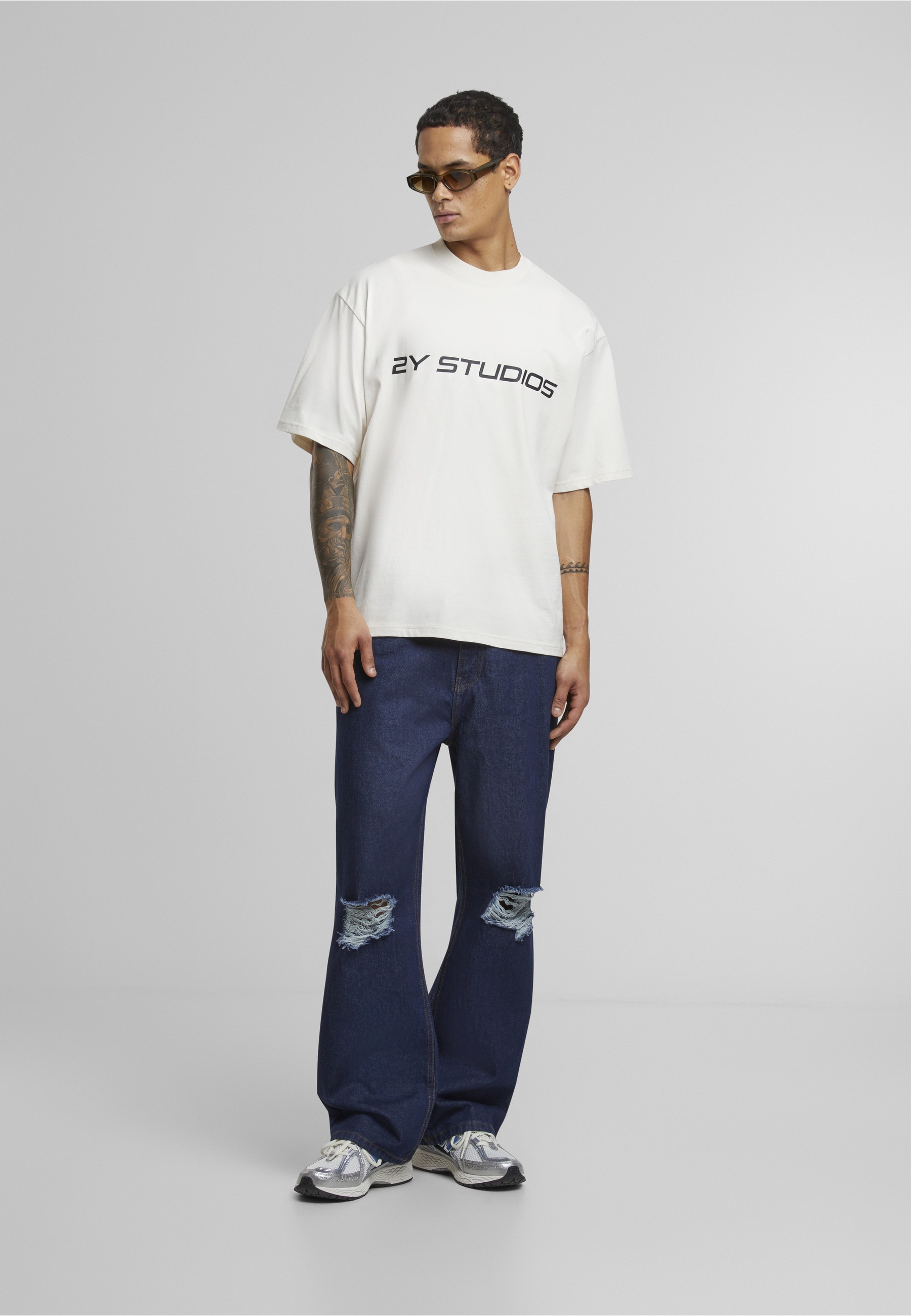 2Y Studios Bequeme Jeans »2Y Studios 2Y Anduin Ripped Baggy Jeans«