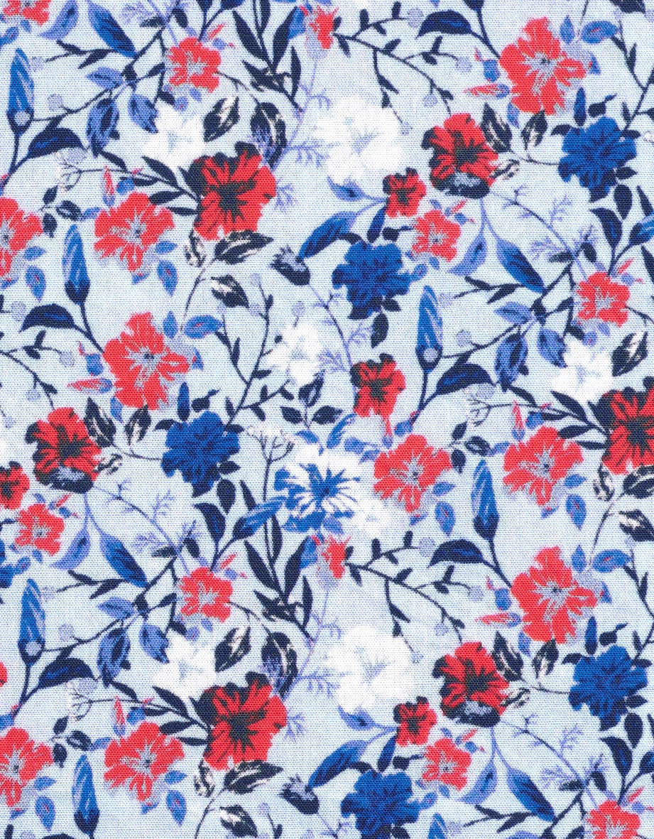 bugatti Langarmhemd, mit floralem Print