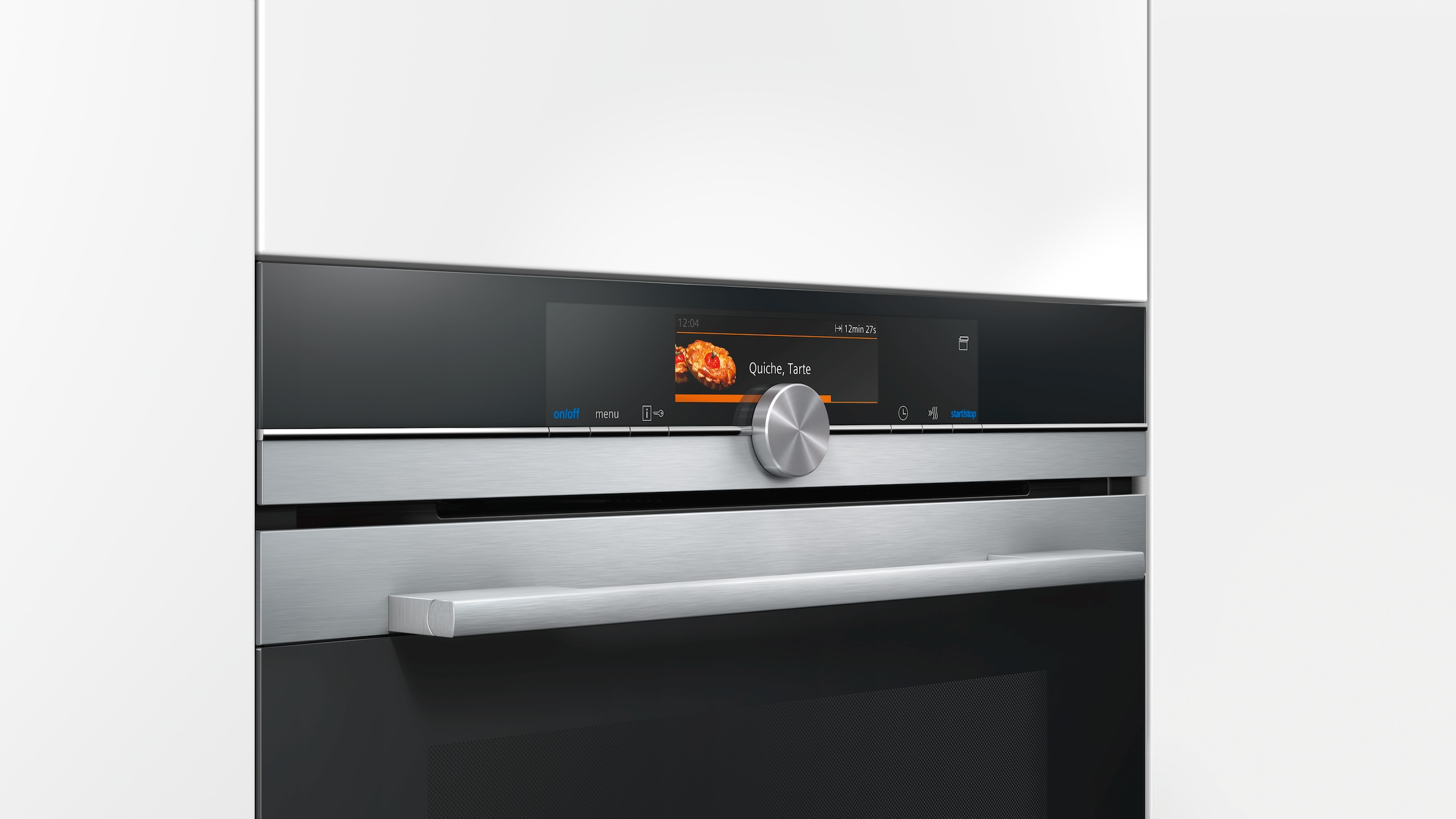 SIEMENS Dampfbackofen iQ700 »CS658GRS7«, mit 1-fach-Teleskopauszug, ecoClean Plus