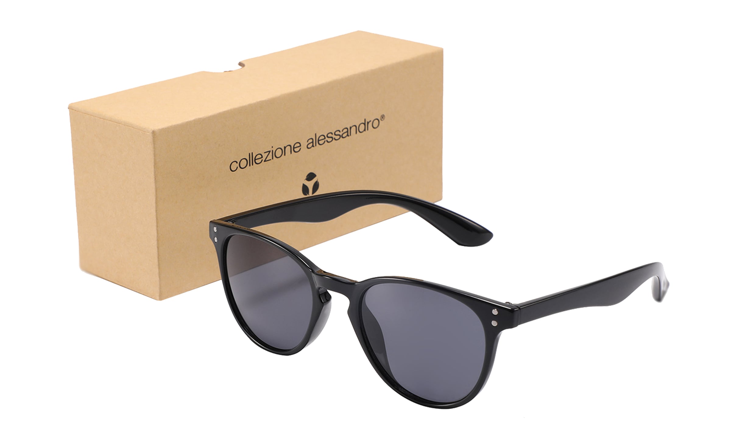 COLLEZIONE ALESSANDRO Sonnenbrille »Philly«, mit schwarzen Linsen