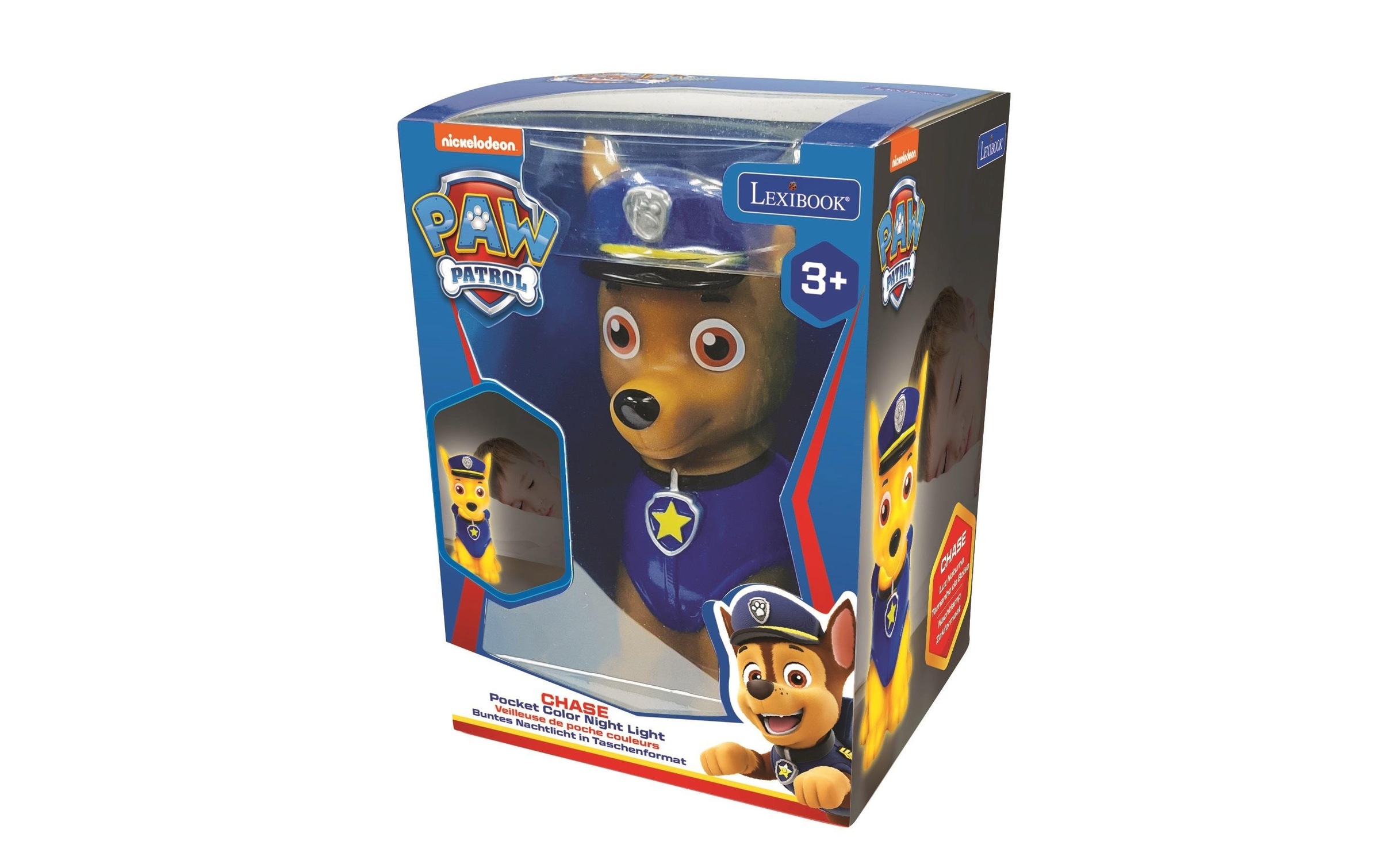 Lexibook® LED Nachtlicht »Paw Patrol Chase 3D 13 cm« Farbwechsler