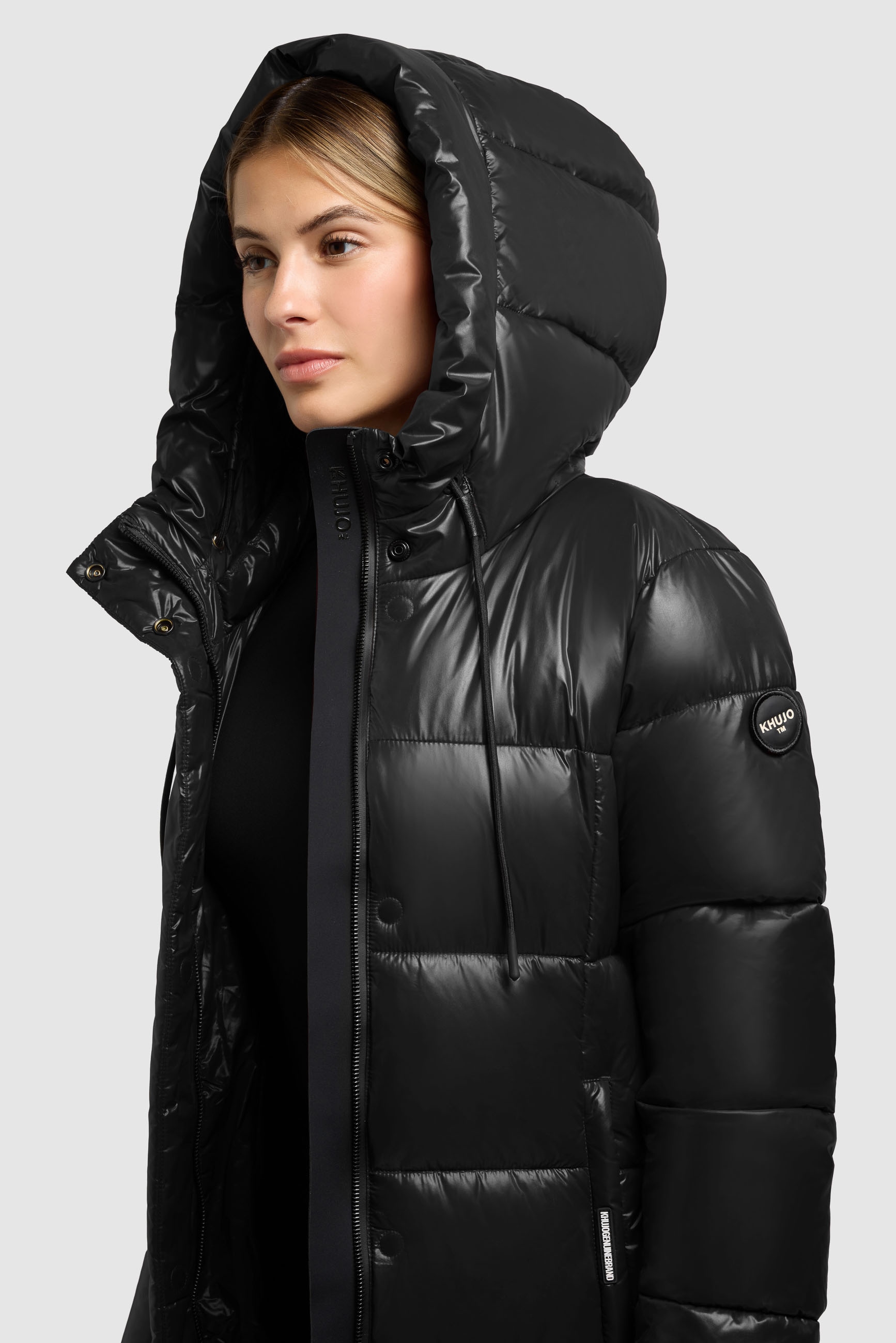 khujo »WILLA« praktische Seitenschlitze mit Reißverschluss