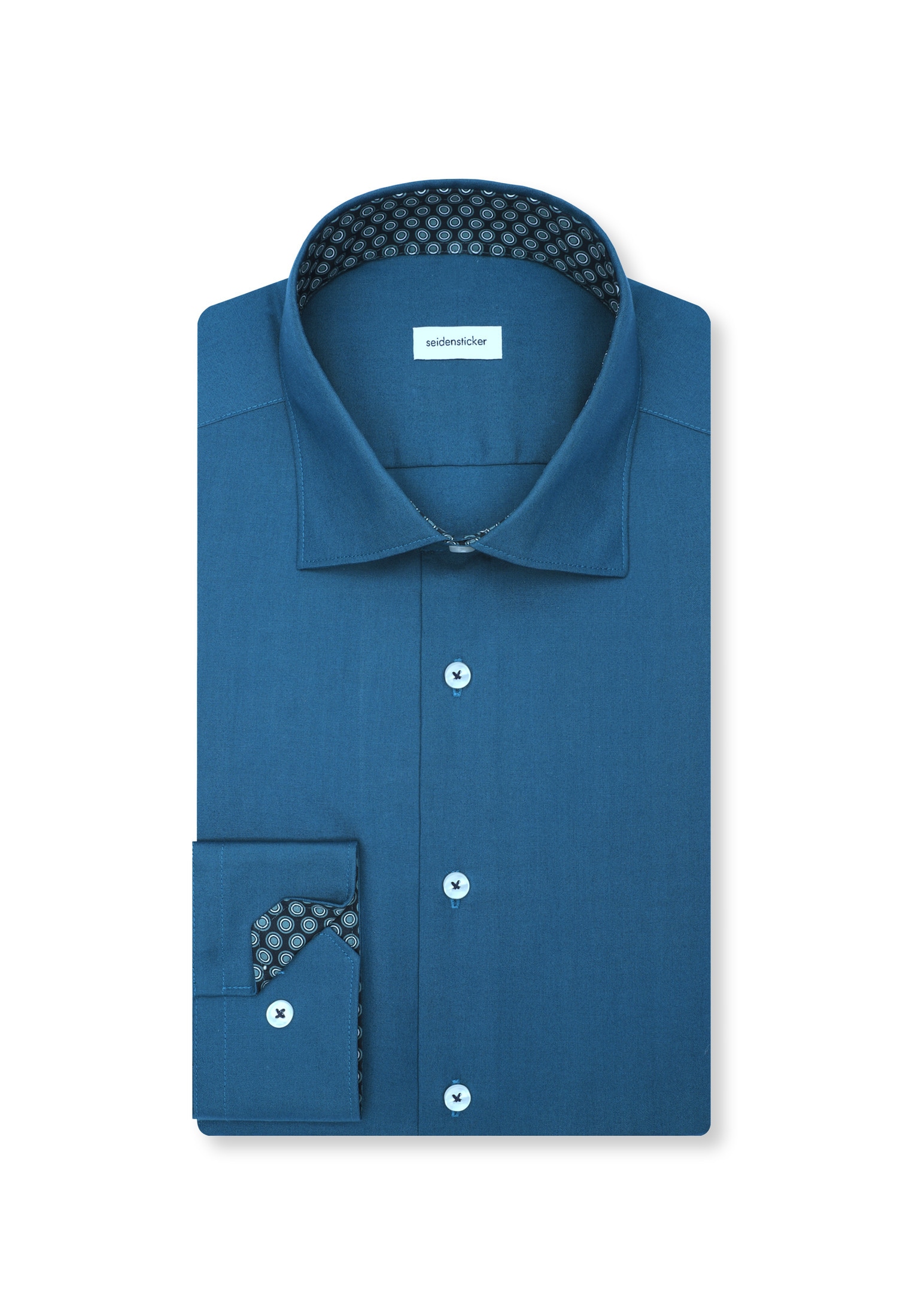seidensticker Businesshemd »Schwarze Rose« Slim 1/1 Kentkragen Uni
