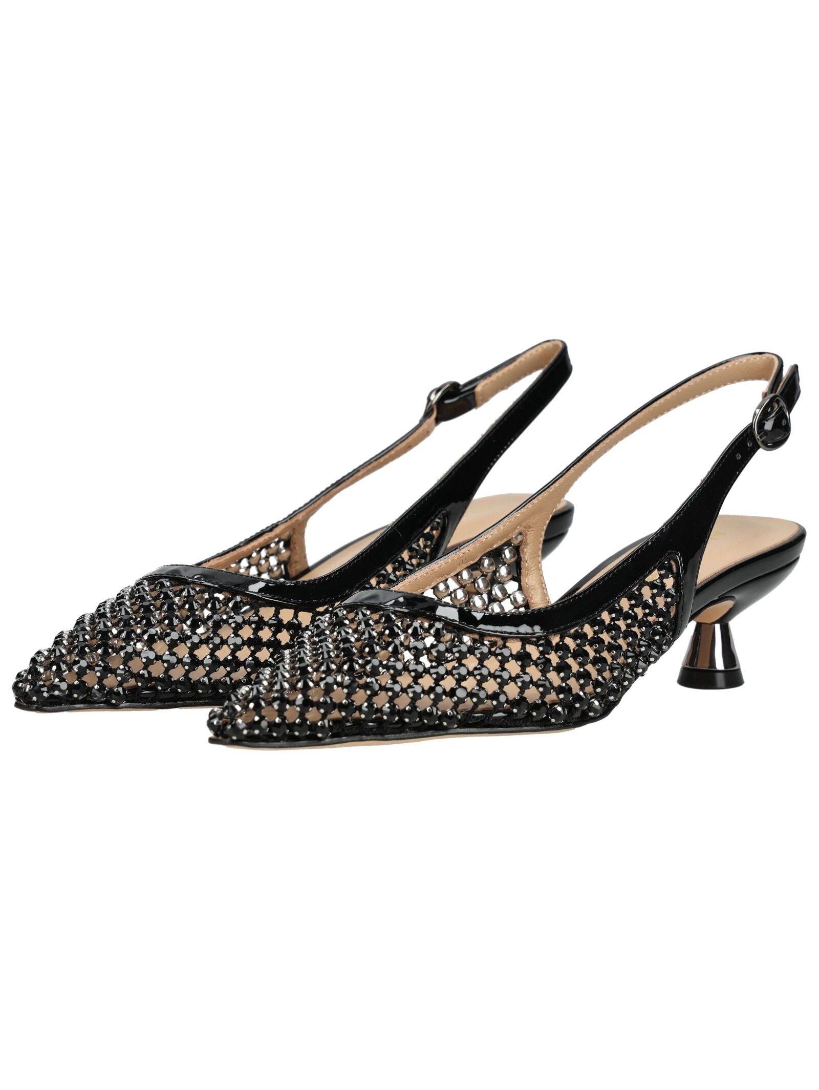 Alma en Pena Slingpumps »ALMA EN PENA Pumps Lederimitat/Textil«