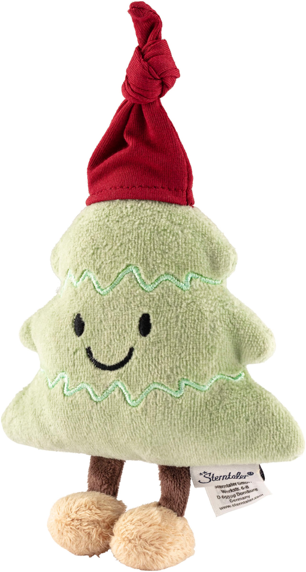 Sterntaler® Rassel »Weihnachtsbär und Tannenbaum«, (Set, 2 tlg.)