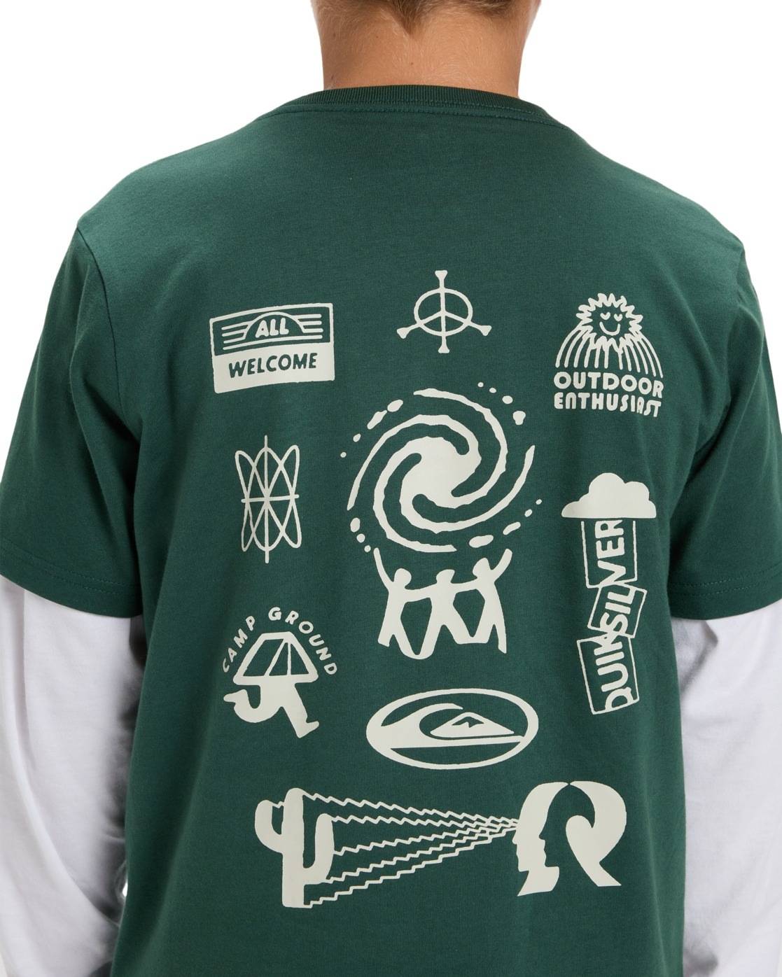 Quiksilver T-Shirt »Hw Welcome All«