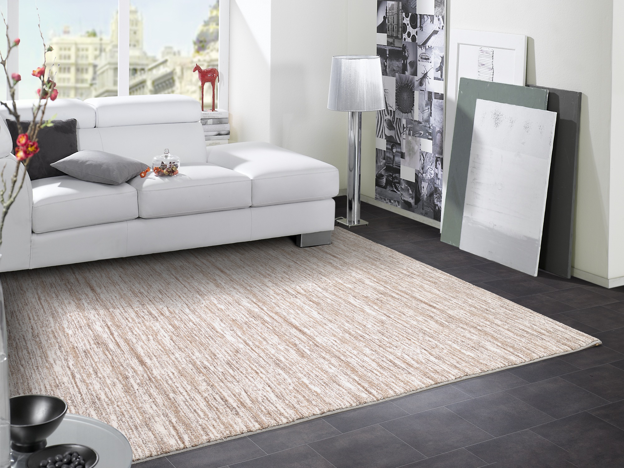 OCI DIE TEPPICHMARKE Teppich "Sofi Lori" rechteckig 12 mm Höhe Frisé Teppic günstig online kaufen