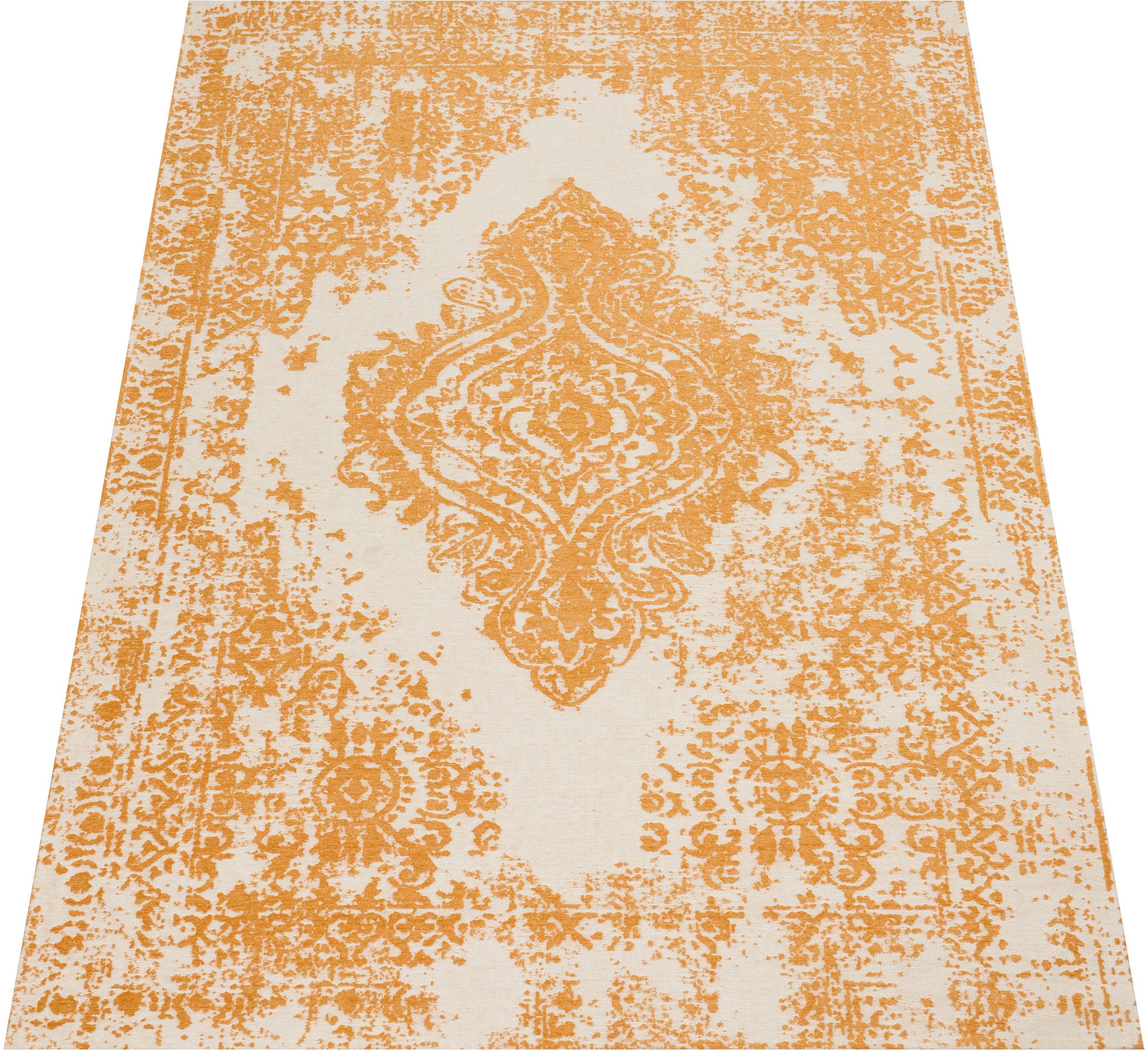 Paco Home Teppich "Mariba 200" rechteckig 13 mm Höhe Kurzflor, meliert, Ori günstig online kaufen