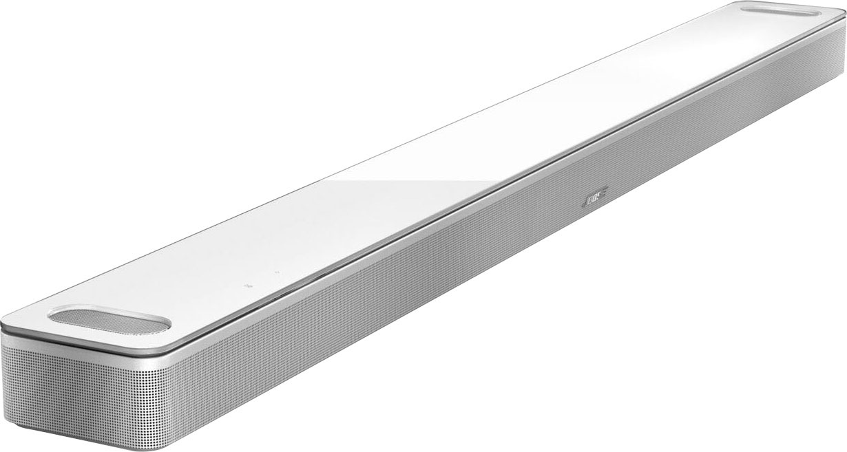 BOSE Soundbar "Smart Ultra Soundbar mit Dolby Atmos", B:104,5cm H:5,82cm T:10,7cm, weiß, Lautsprecher, Multiroom, Immersive Sound, Alexa, AIRPLAY 2,