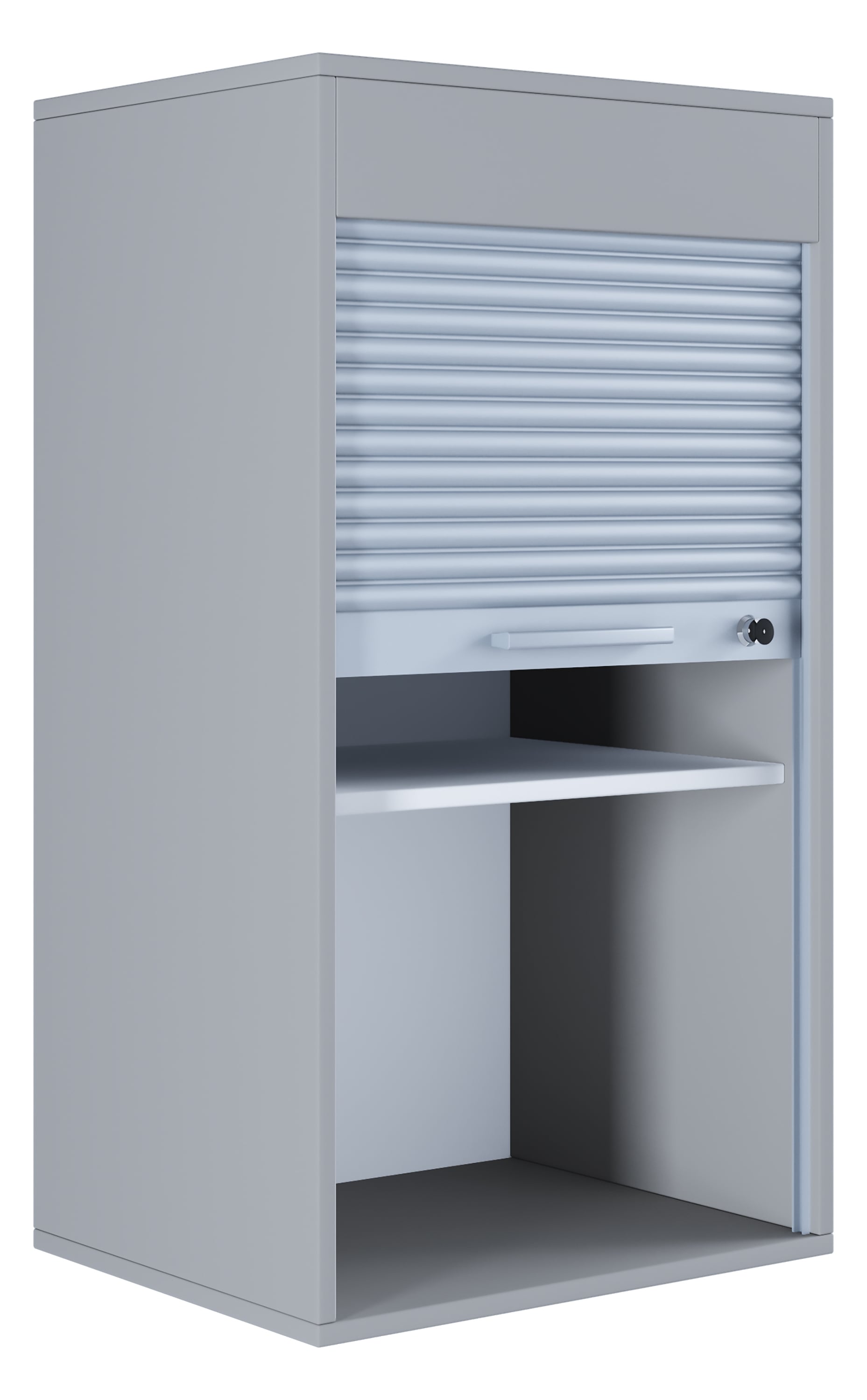 VCM Aktenschrank »Holz Büroschrank Aktenschrank Rollladen Aktos L«, (1 St., VCM Aktos)