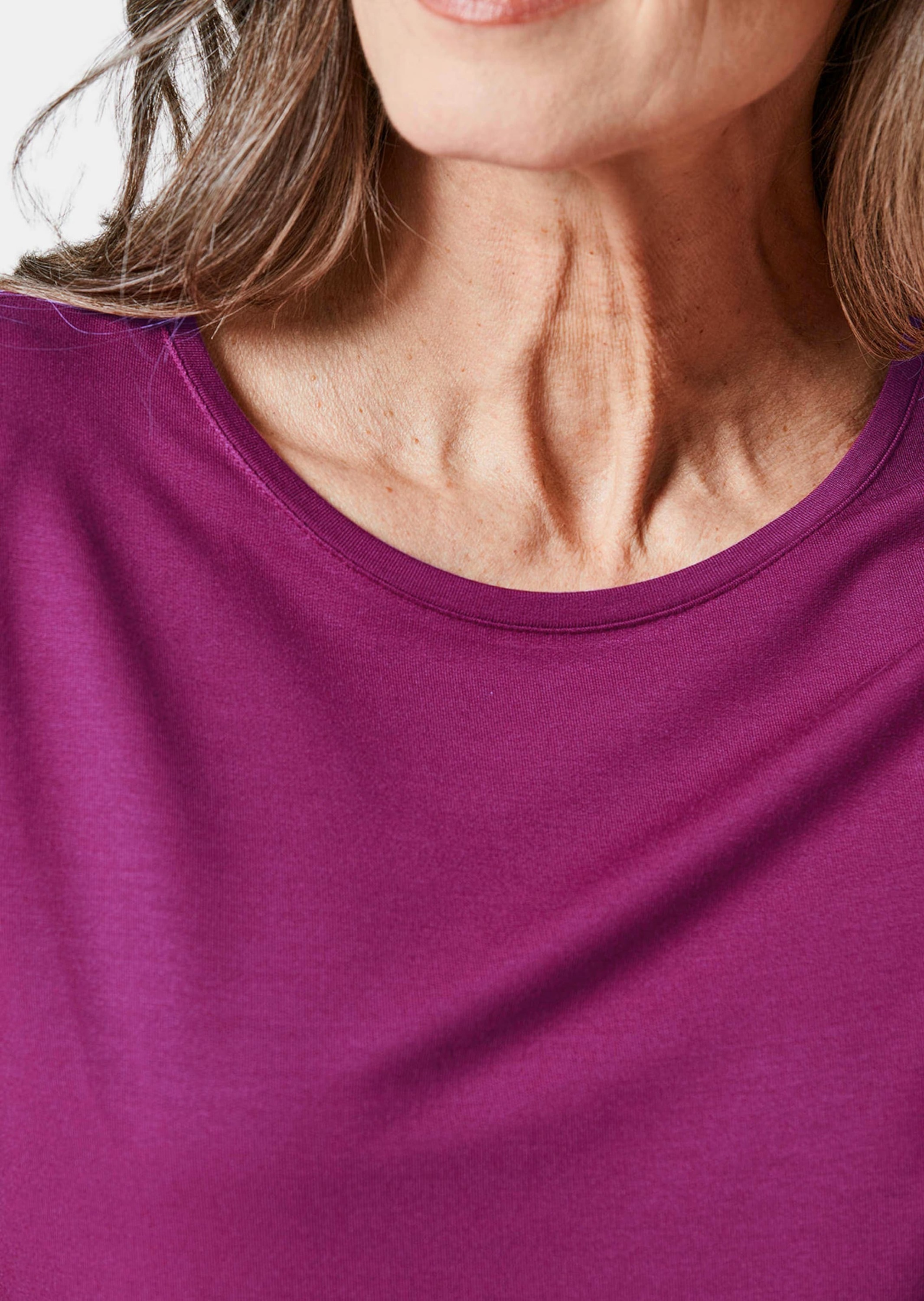 GOLDNER 3/4-Arm-Shirt »Kombifreundliches Shirt mit ¾ Arm« Ohne