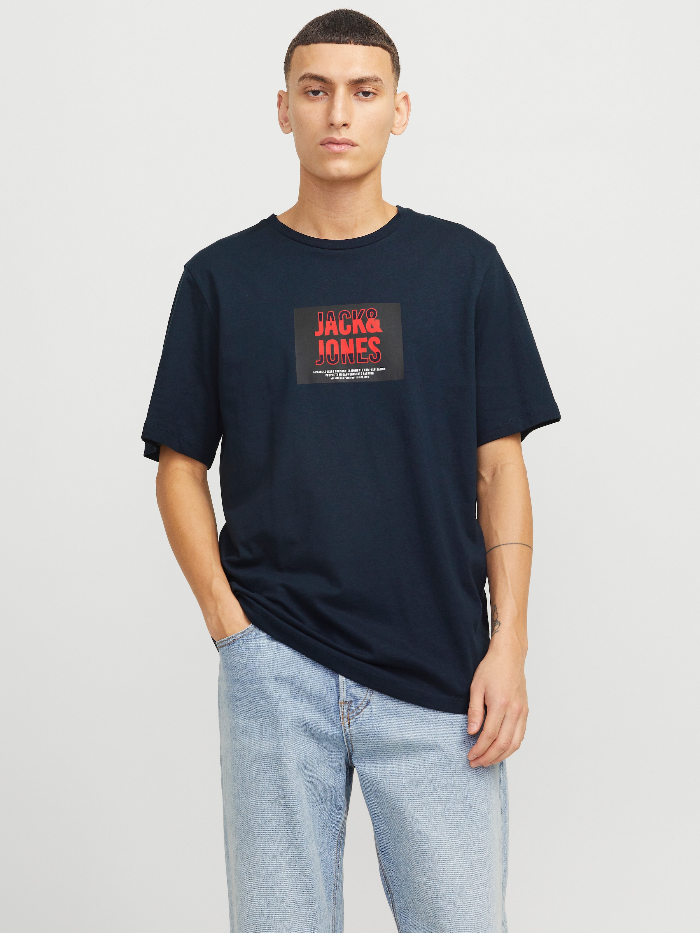 Jack & Jones Print-Shirt JJHUDSON – günstig online kaufen