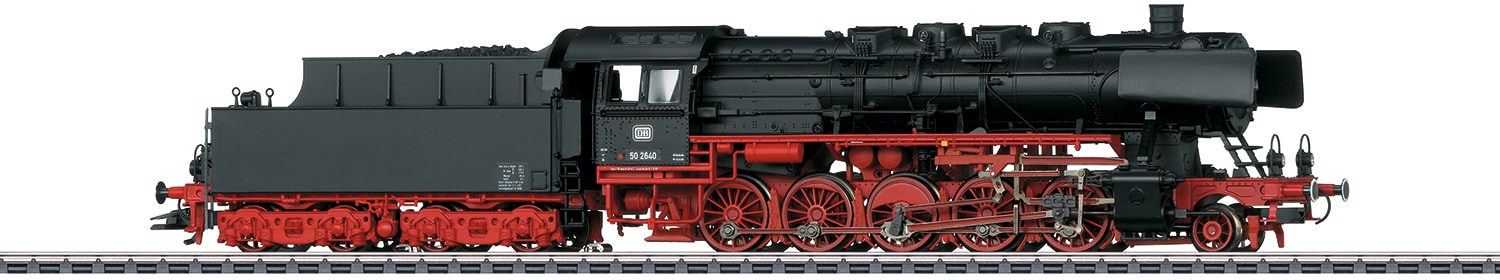 Dampflokomotive »Baureihe 50 - 37897«, Made in Europe