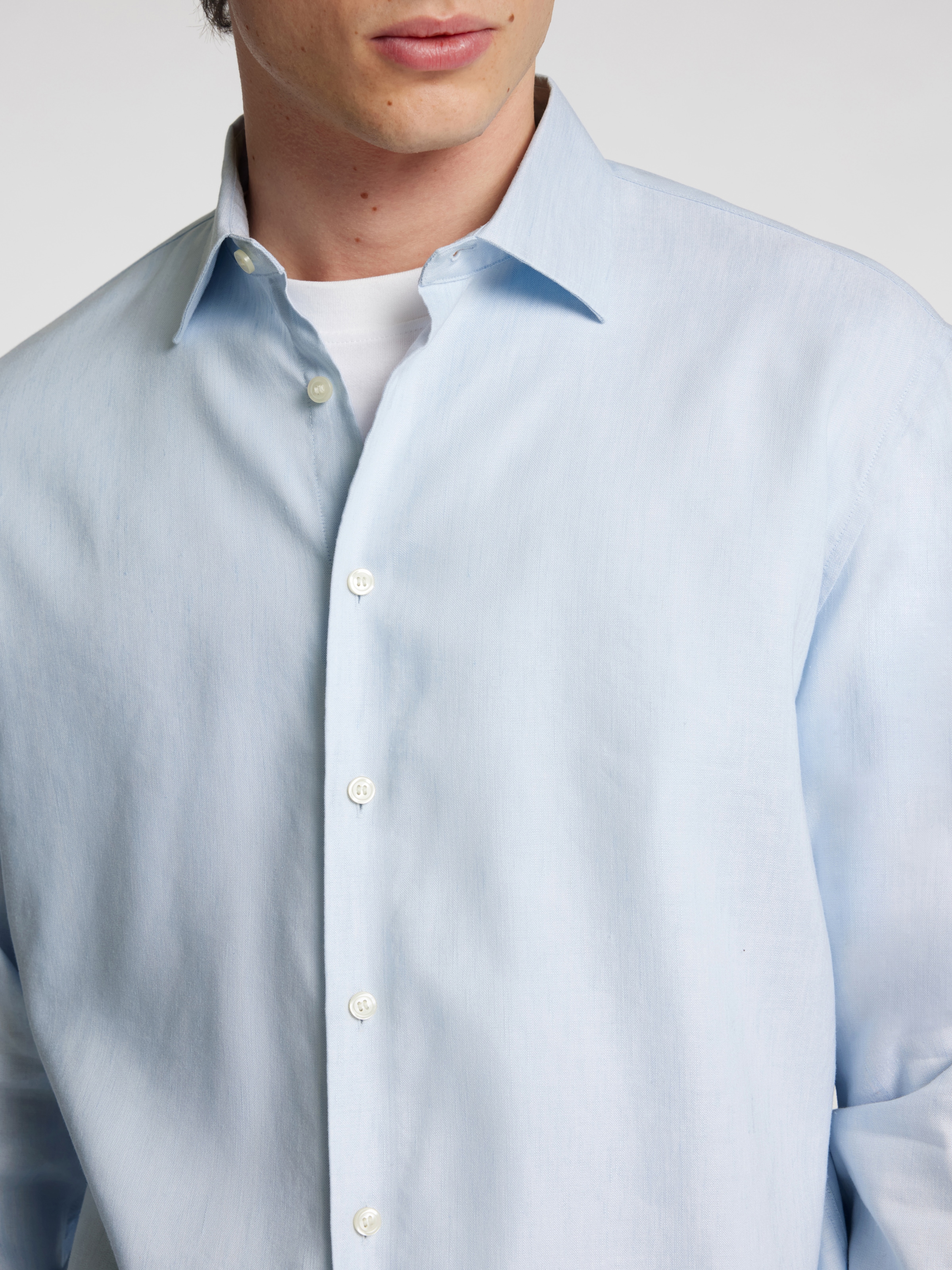 SELECTED HOMME Langarmhemd »SLHREG-LEO LIGHT SHIRT LS NOOS«
