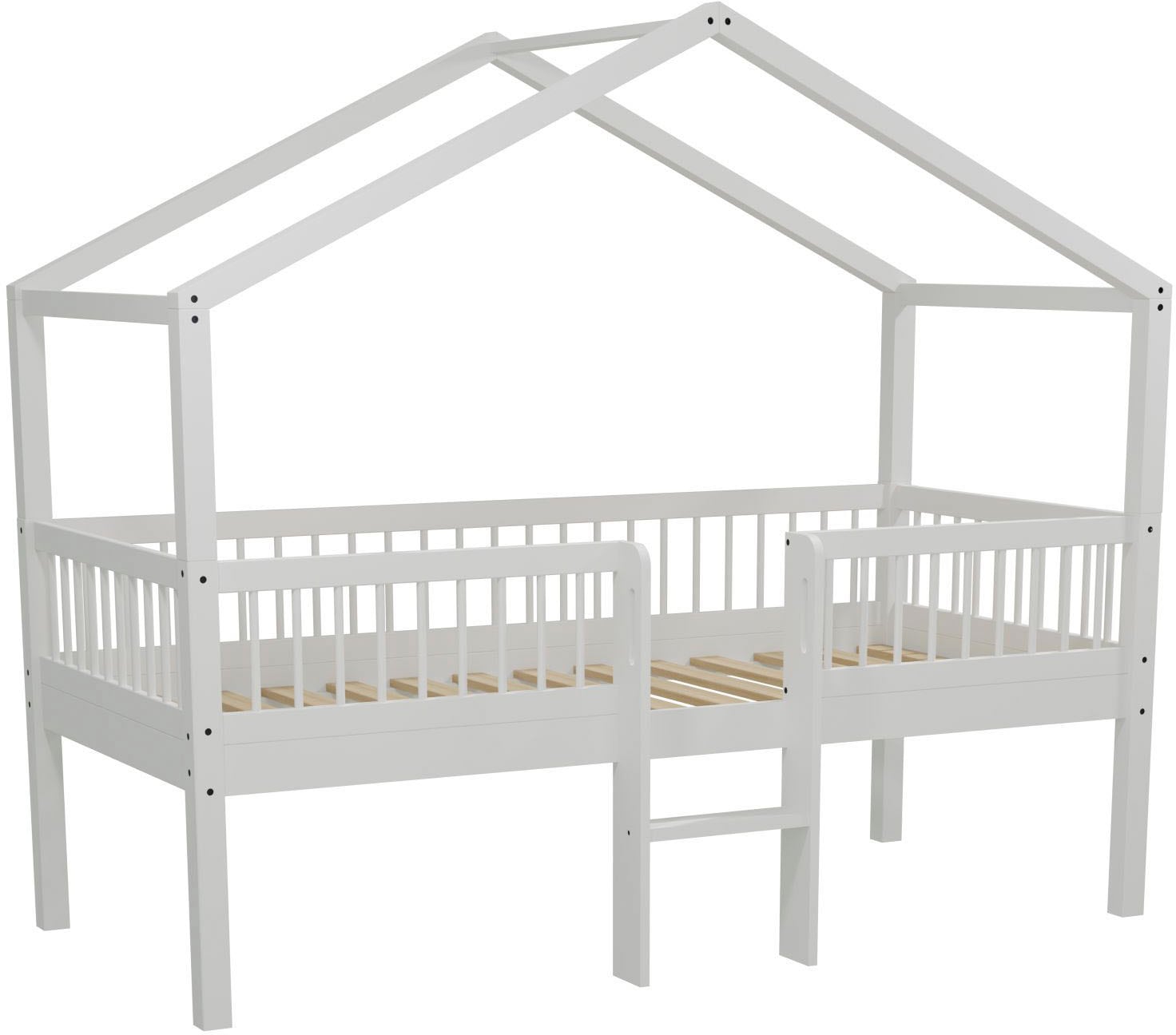 Vipack Hausbett "Forrest ist ein hochwertiges Massivholz Haus Bett "Made in günstig online kaufen
