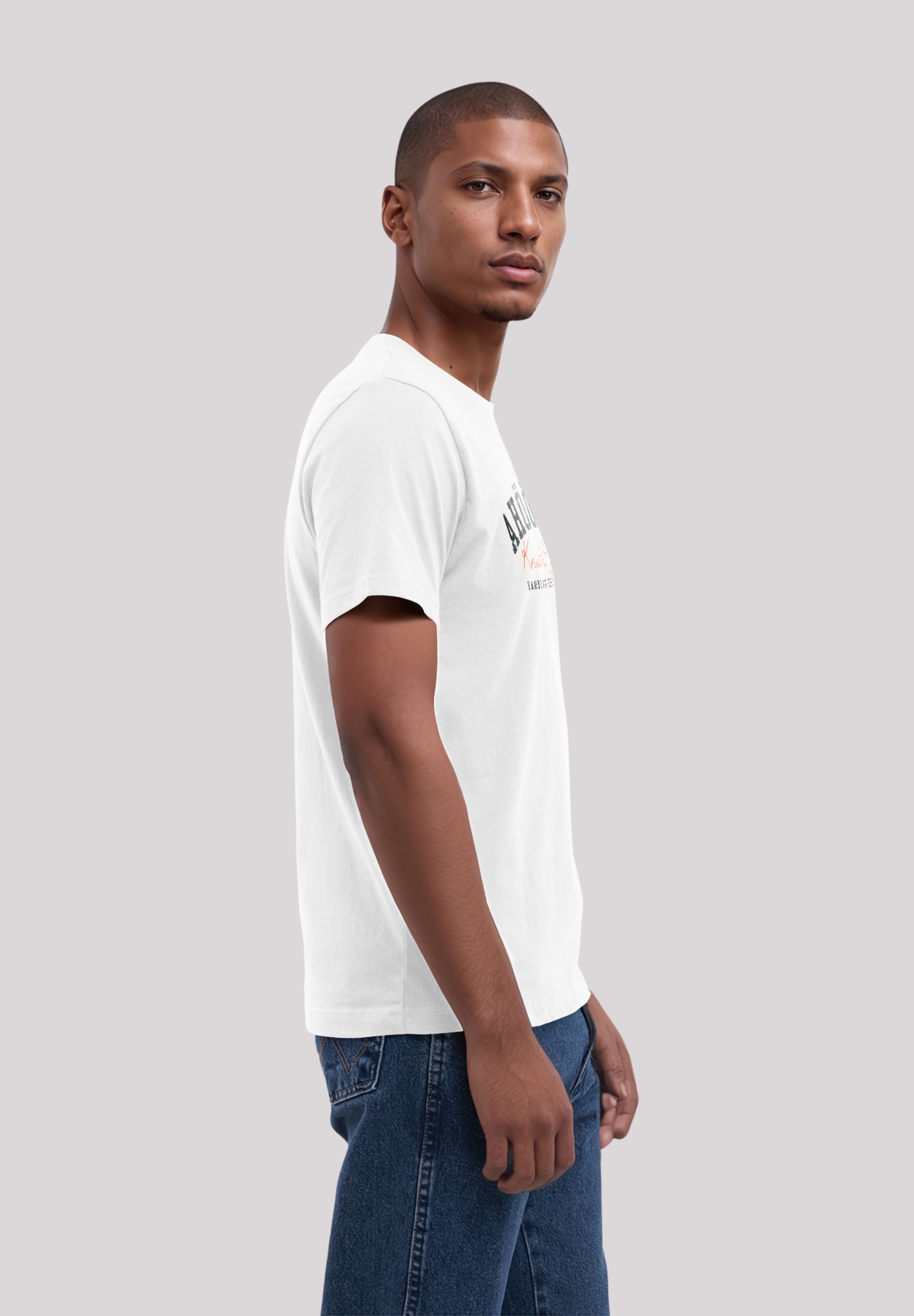 F4NT4STIC T-Shirt »Knut & Jan Hamburg Ahöösch Plattdeutsch« Premium Qualität