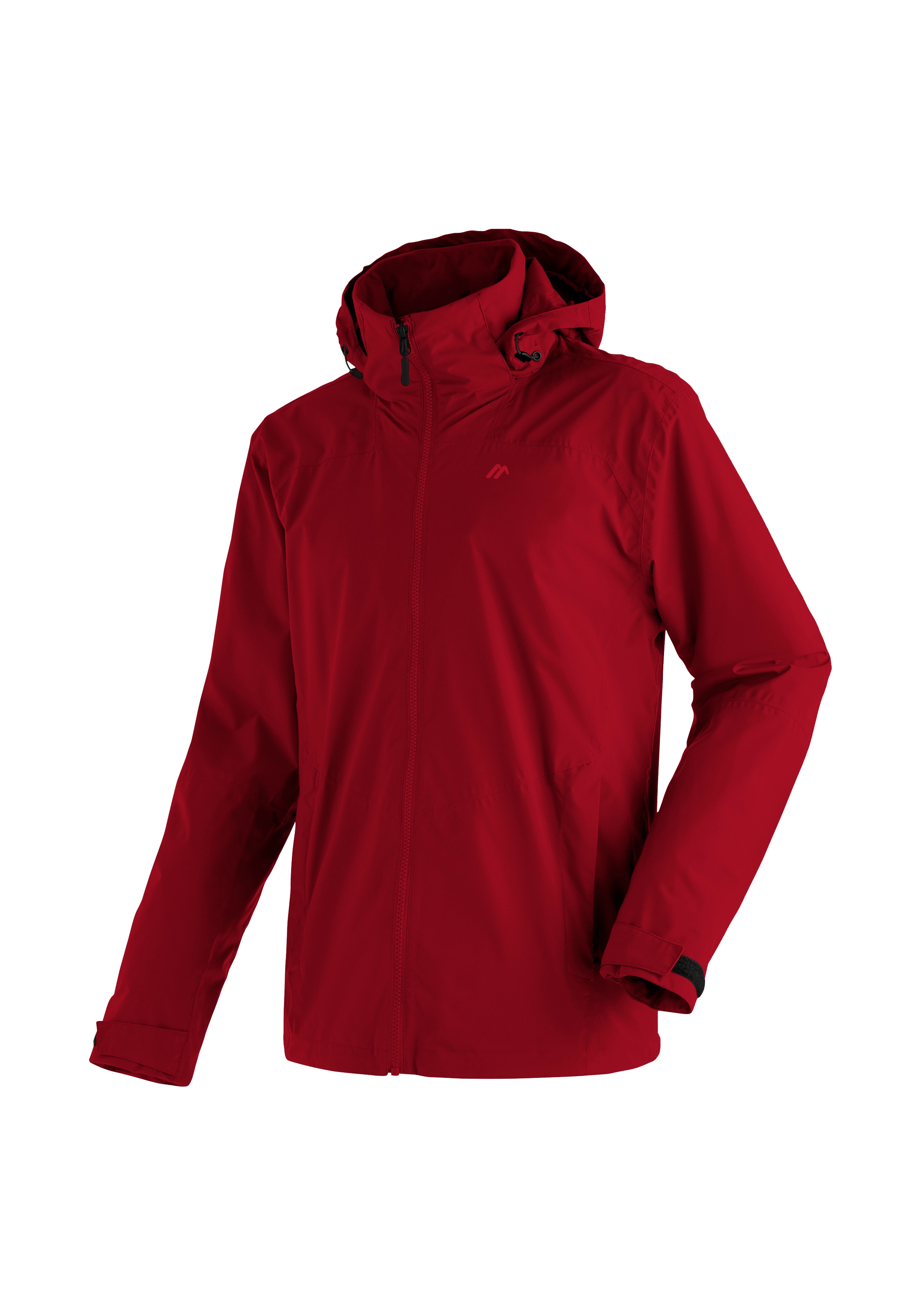 Maier Sports "Metor rec M" Herren Jacke mit Kapuze, Windjacke wasserdicht atmungsaktiv, Reg. Fit