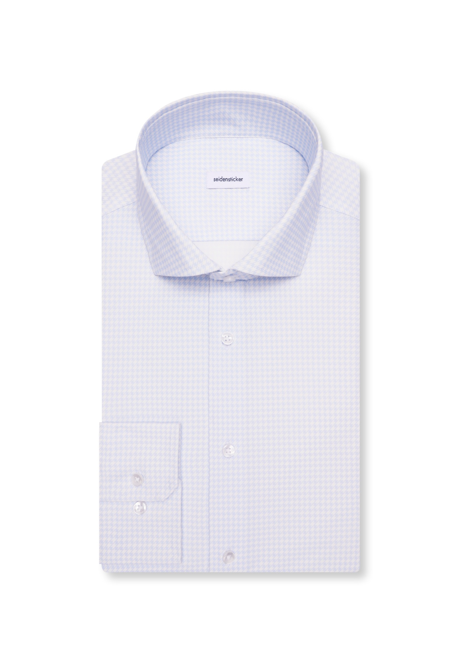 seidensticker Businesshemd »Schwarze Rose« Slim 1/1 Kentkragen Druck