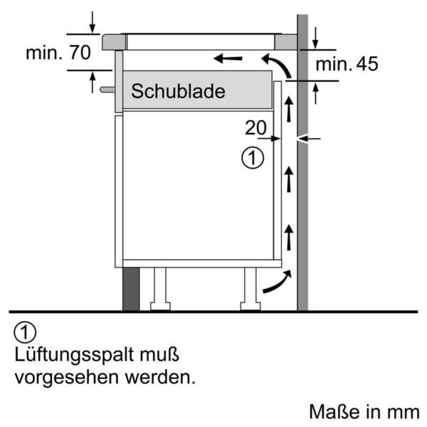 SIEMENS Flex-Induktions-Kochfeld von SCHOTT CERAN®, EX801KYW1E, mit cookConnect-System