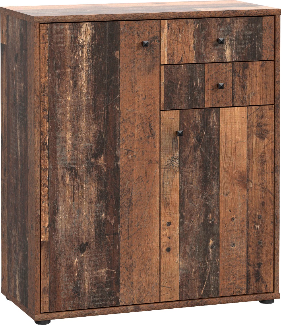 FORTE Kommode "Tempra, Kommode, 2 Türen, 2 Schubkästen, viel Stauraum" Brei günstig online kaufen